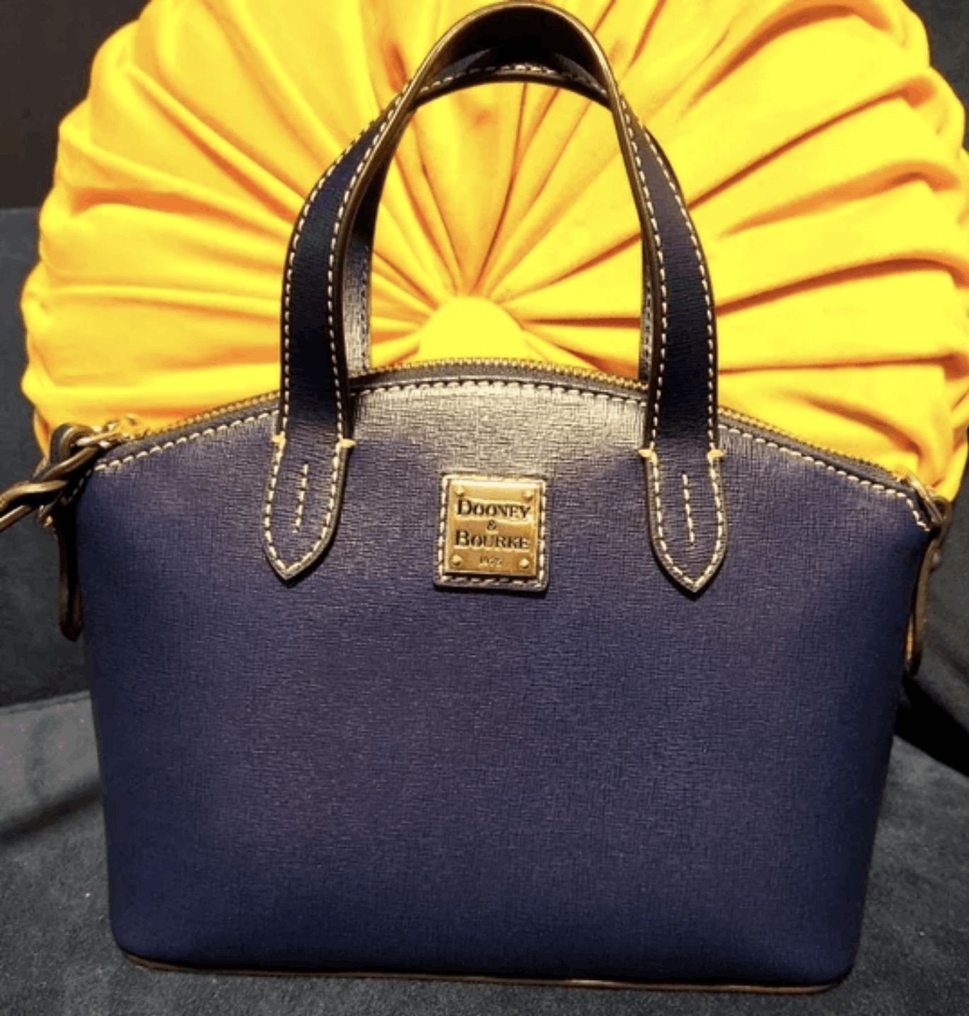 Dooney & Bourke NWT Dooney & Bourke Saffiano Ruby Marine Compact Crossbody Size ONE SIZE - 2 Thumbnail