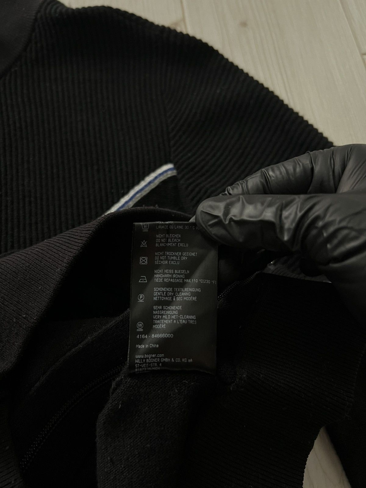 Bogner Bogner Black Zip-Up Knit Track Jacket Knit Size US M / EU 48-50 / 2 - 10 Thumbnail