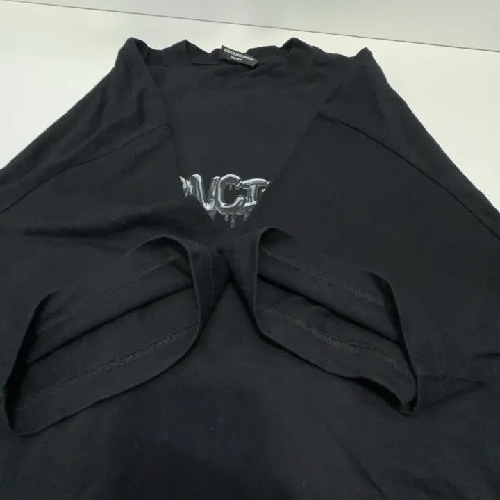 Balenciaga Balenciaga SS22 Slime Logo Short Sleeve T-Shirt 0079-2507 Size US L / EU 52-54 / 3 - 7 Thumbnail