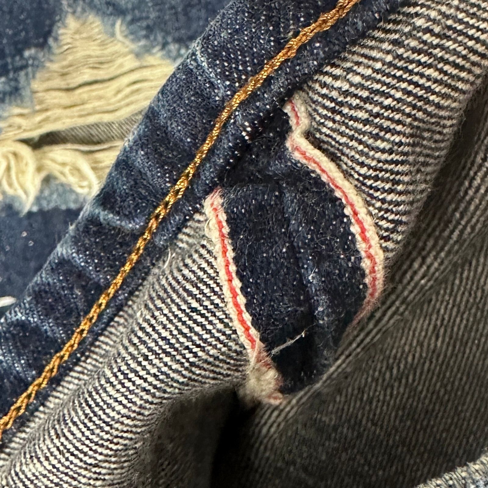 Edwin Selvedge Japanese 505X Denim Size US 30 / EU 46 - 5 Thumbnail
