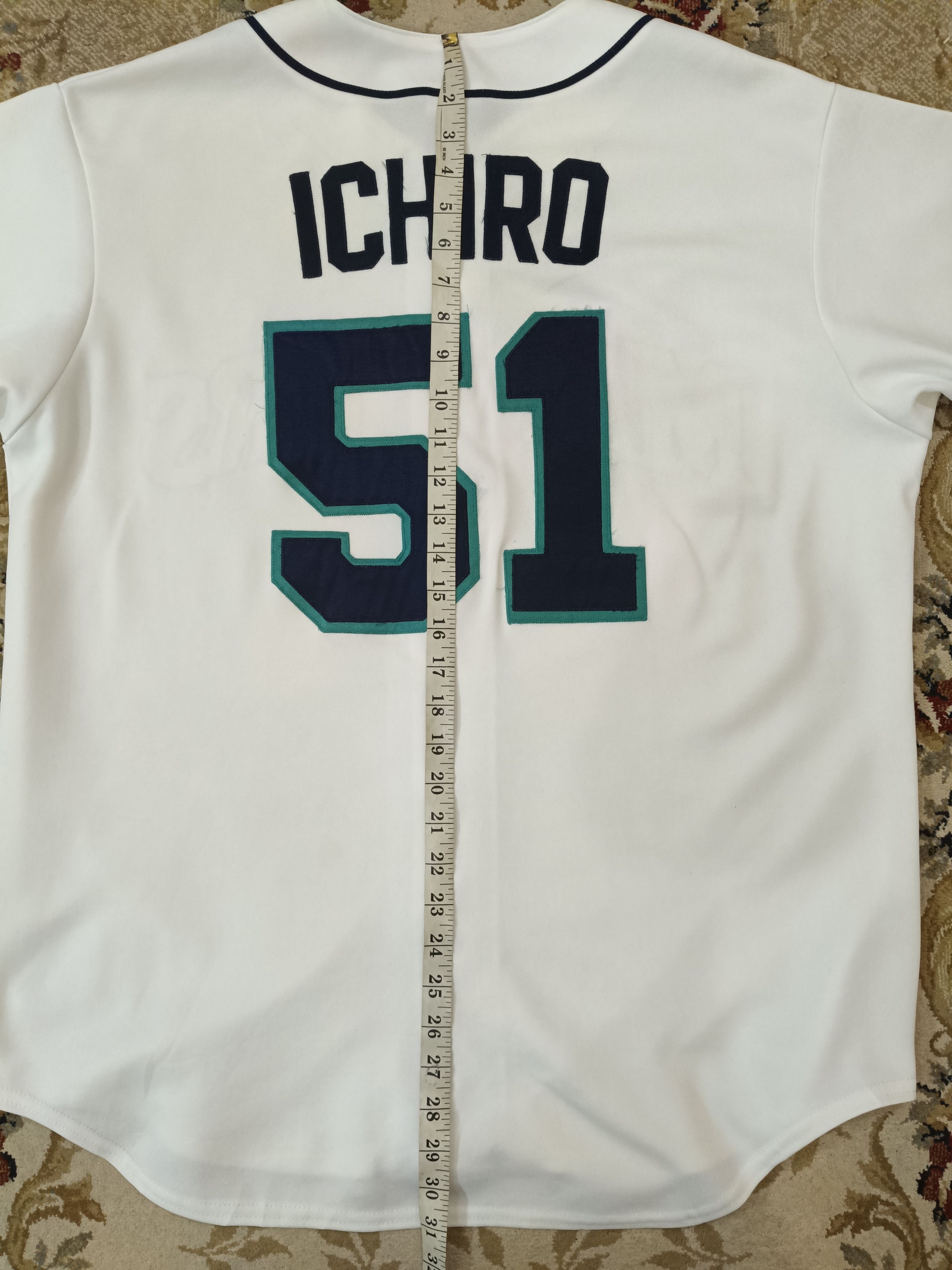 MLB × Majestic Vintage Mariners Ichiro Size US L / EU 52-54 / 3 - 3 Thumbnail