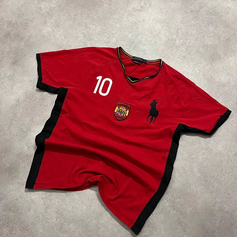 Polo Ralph Lauren Vintage Polo Ralph Lauren Spain Chief Keef Style T-Shirt Y2K Size US M / EU 48-50 / 2 - 2 Thumbnail