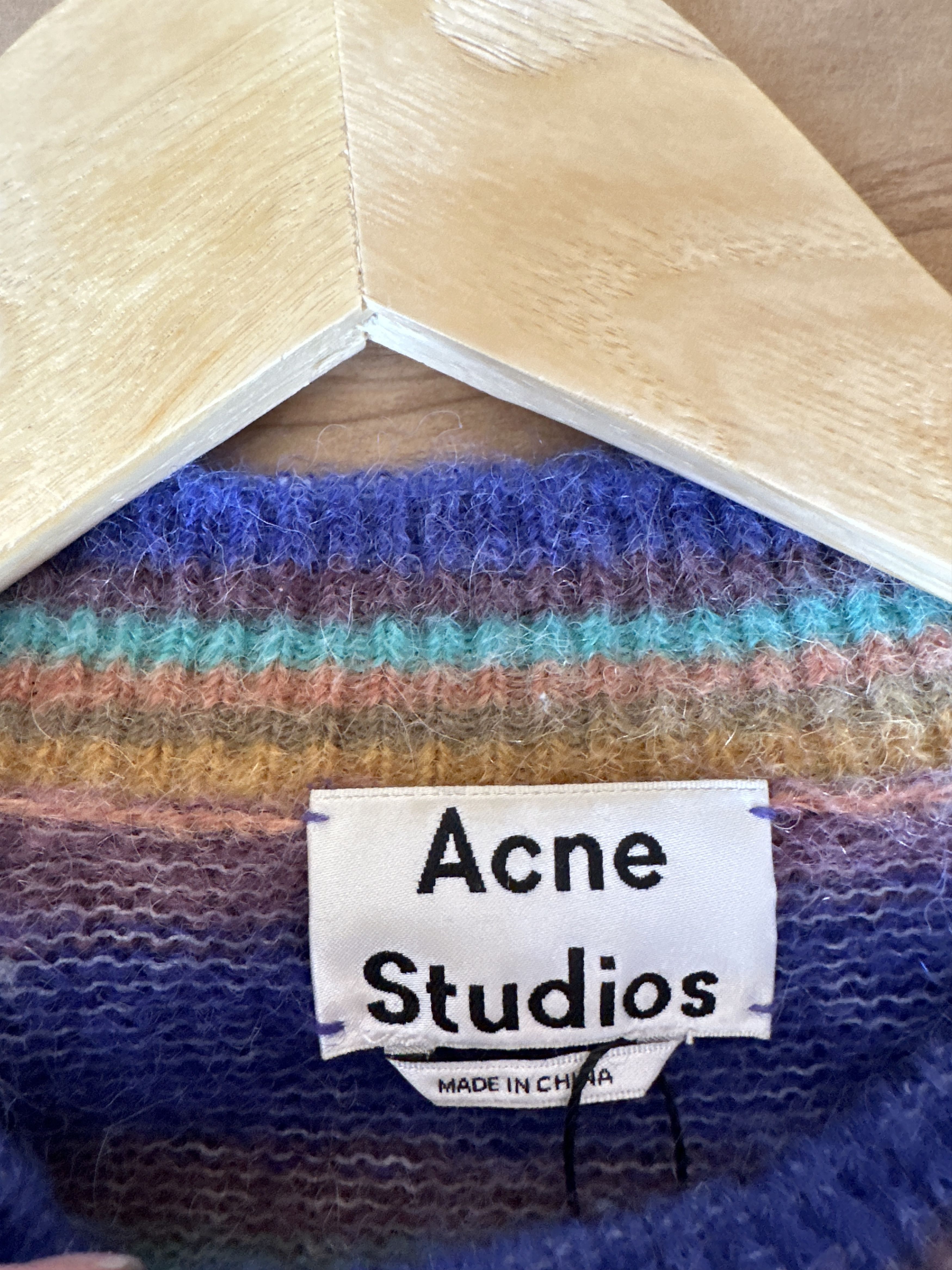 Acne Studios Acne Studios Striped Alpaca/Mohair Sweater Size US M / EU 48-50 / 2 - 5 Thumbnail