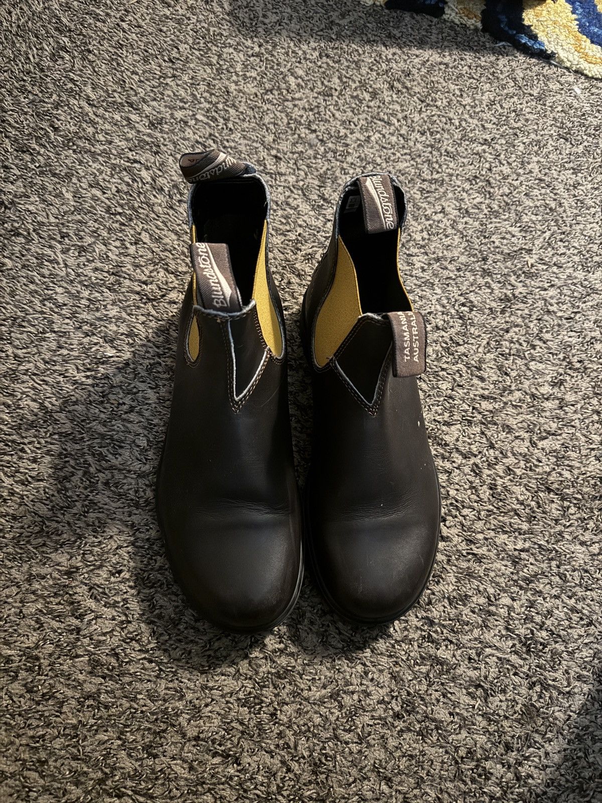 Blundstone #1919 ORIGINALS BROWN & MUSTARD Size US 10.5 / EU 43-44 - 4 Thumbnail