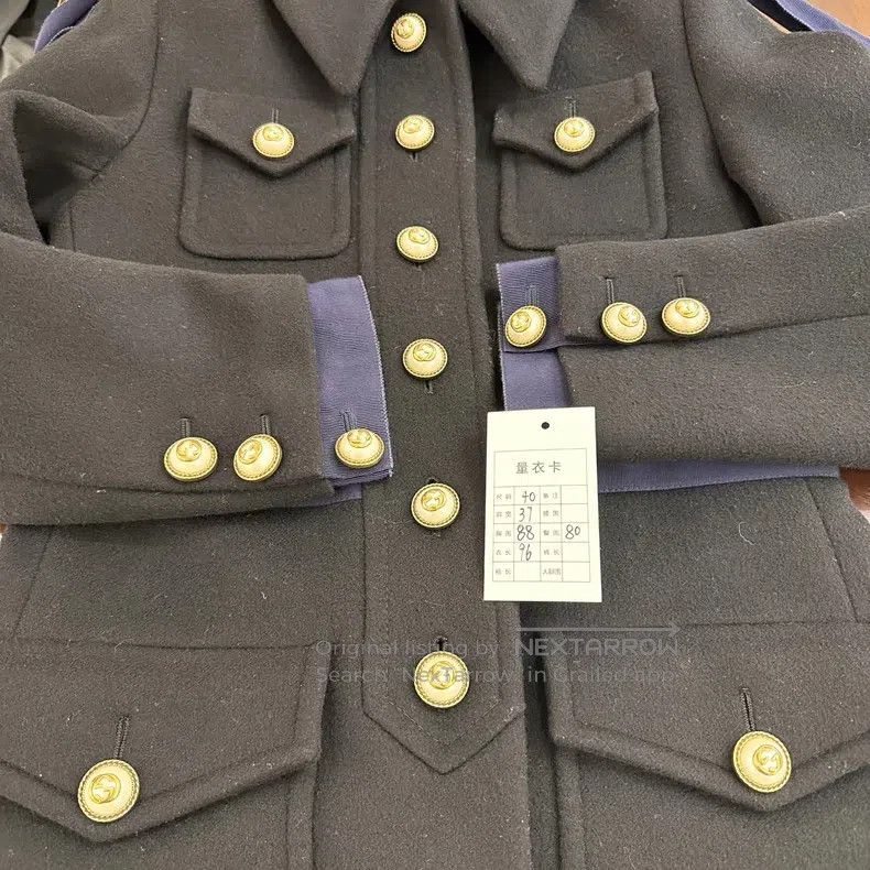 Gucci Gucci Black tweed streamer coat Size S / US 4 / IT 40 - 9 Thumbnail