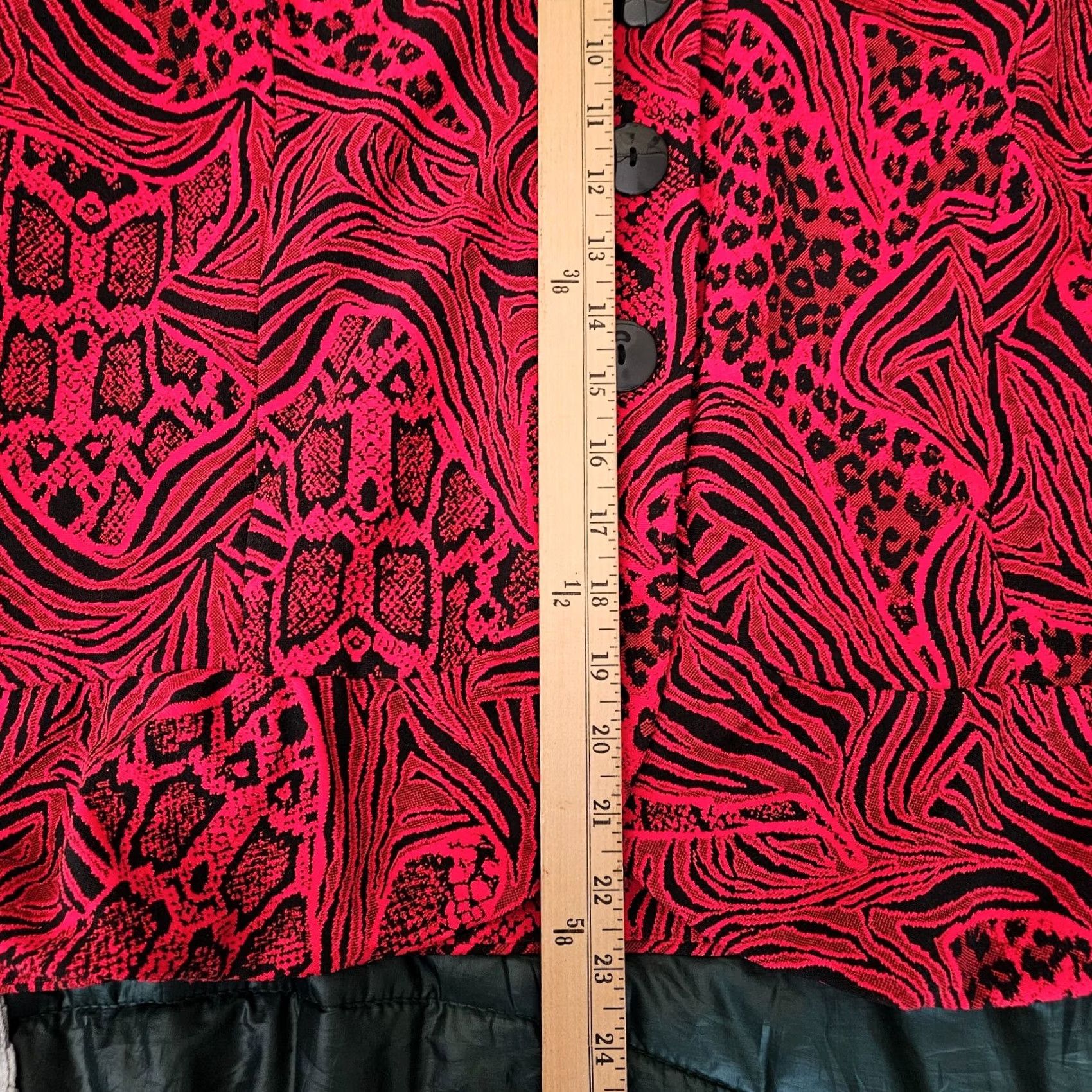 Vintage Vintage Jacket Andria Lieu Collection Animal Print Blazer Plus Sz 3X USA NWT Womens Size XXL / US 16-18 / IT 52-54 - 6 Thumbnail