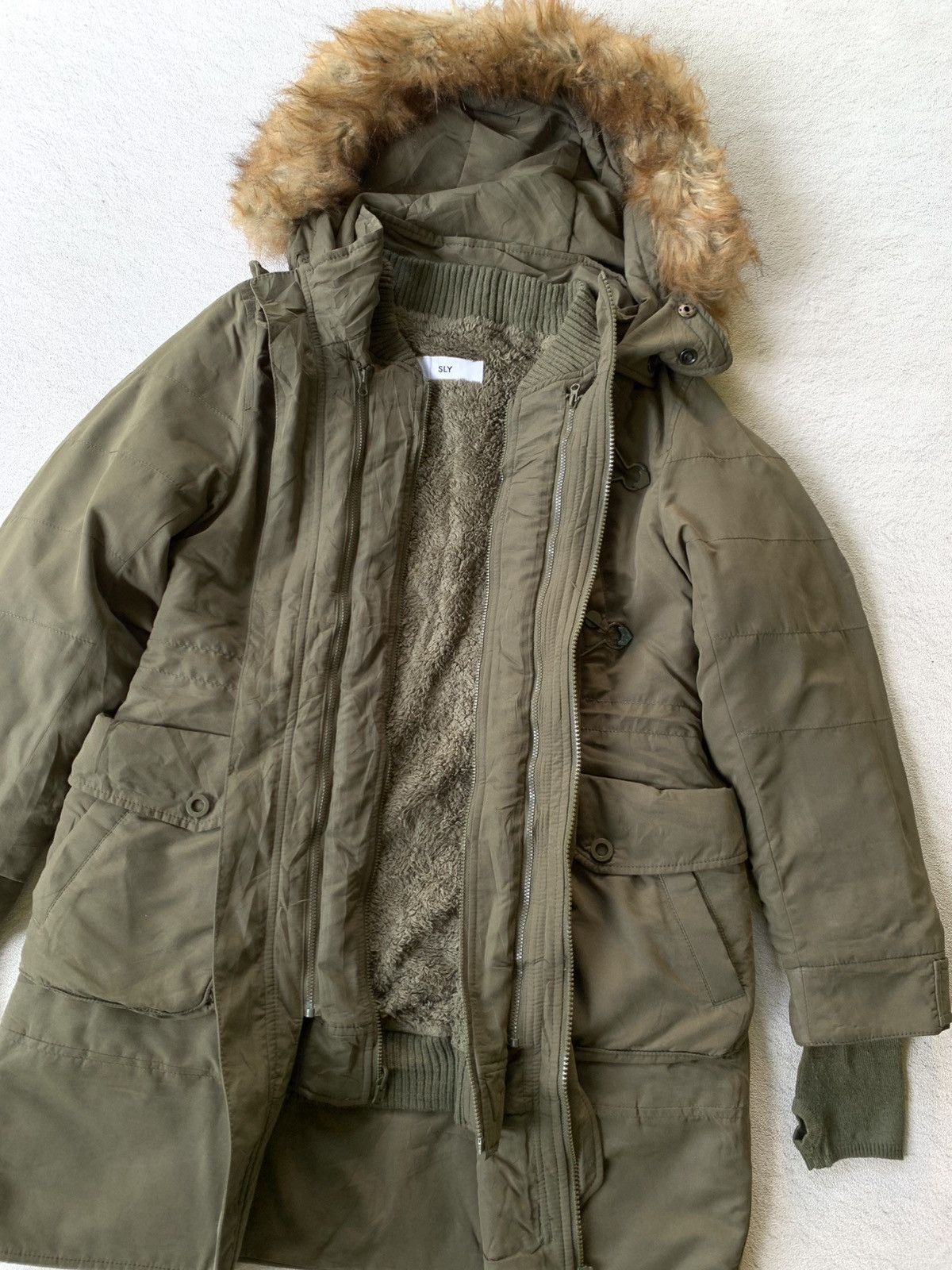 SLY 2000s Sly Fur Jacket Size US S / EU 44-46 / 1 - 5 Thumbnail