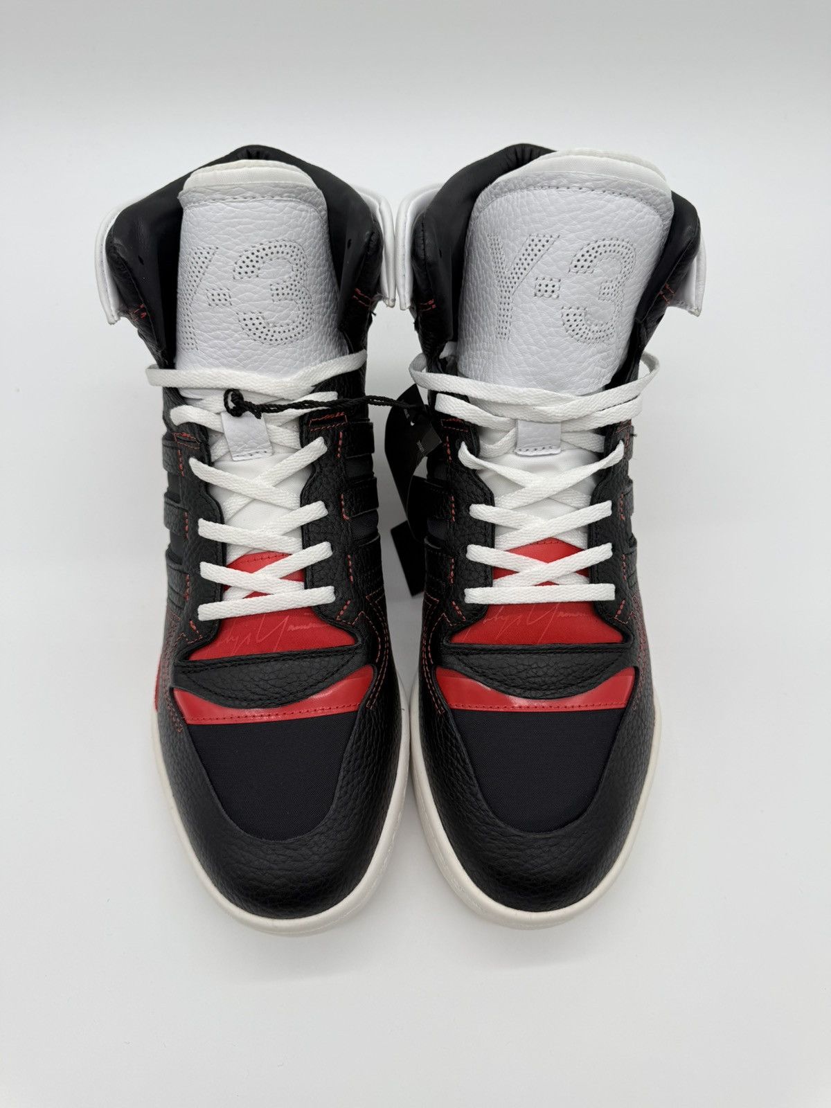 Adidas × Y-3 Adidas Y-3 HayWorth Black White Red EU 44 Size US 10 / EU 43 - 3 Thumbnail