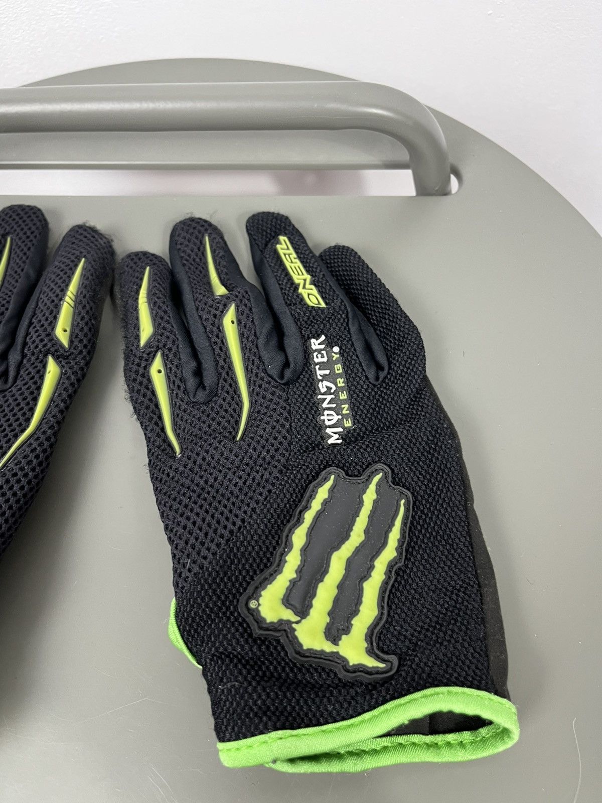 O'Neill O’Neal Monster Energy MX Gloves Black Green Size XL Size ONE SIZE - 6 Thumbnail