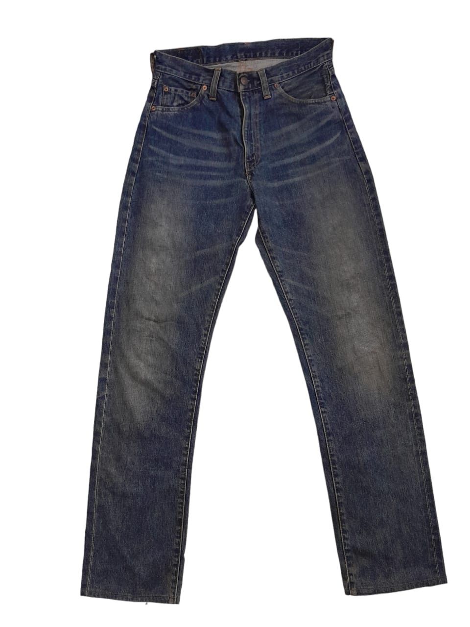 Levi's 90s Levis 551ZXX Hidden Rivets 555 Big E Selvedge (F133) Size US 28 / EU 44 - 5 Thumbnail