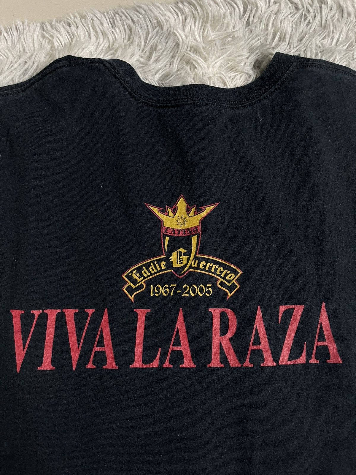 WWE 2005 Eddie Guerrero Wrestlemania 22 Memorial Tribute Tee XXL Size US XXL / EU 58 / 5 - 5 Thumbnail