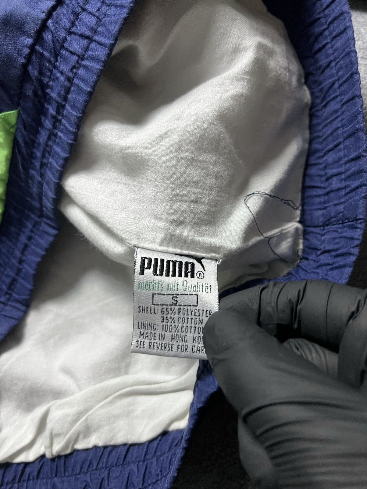 Puma 80x Vintage Puma Anorak Big Logo Striped Retro Baggy S Size US S / EU 44-46 / 1 - 16 Thumbnail