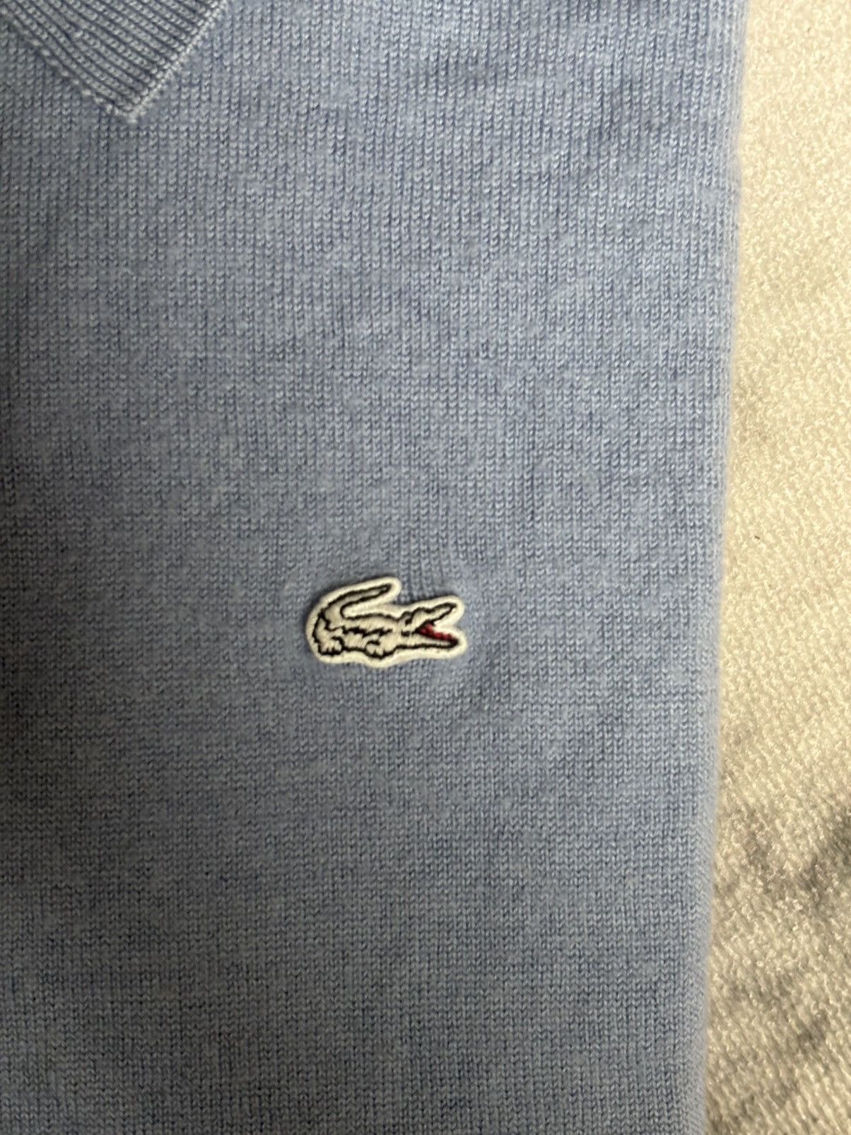 Lacoste Light blue cardigan button jacket Lacoste size S Size S / US 4 / IT 40 - 3 Thumbnail