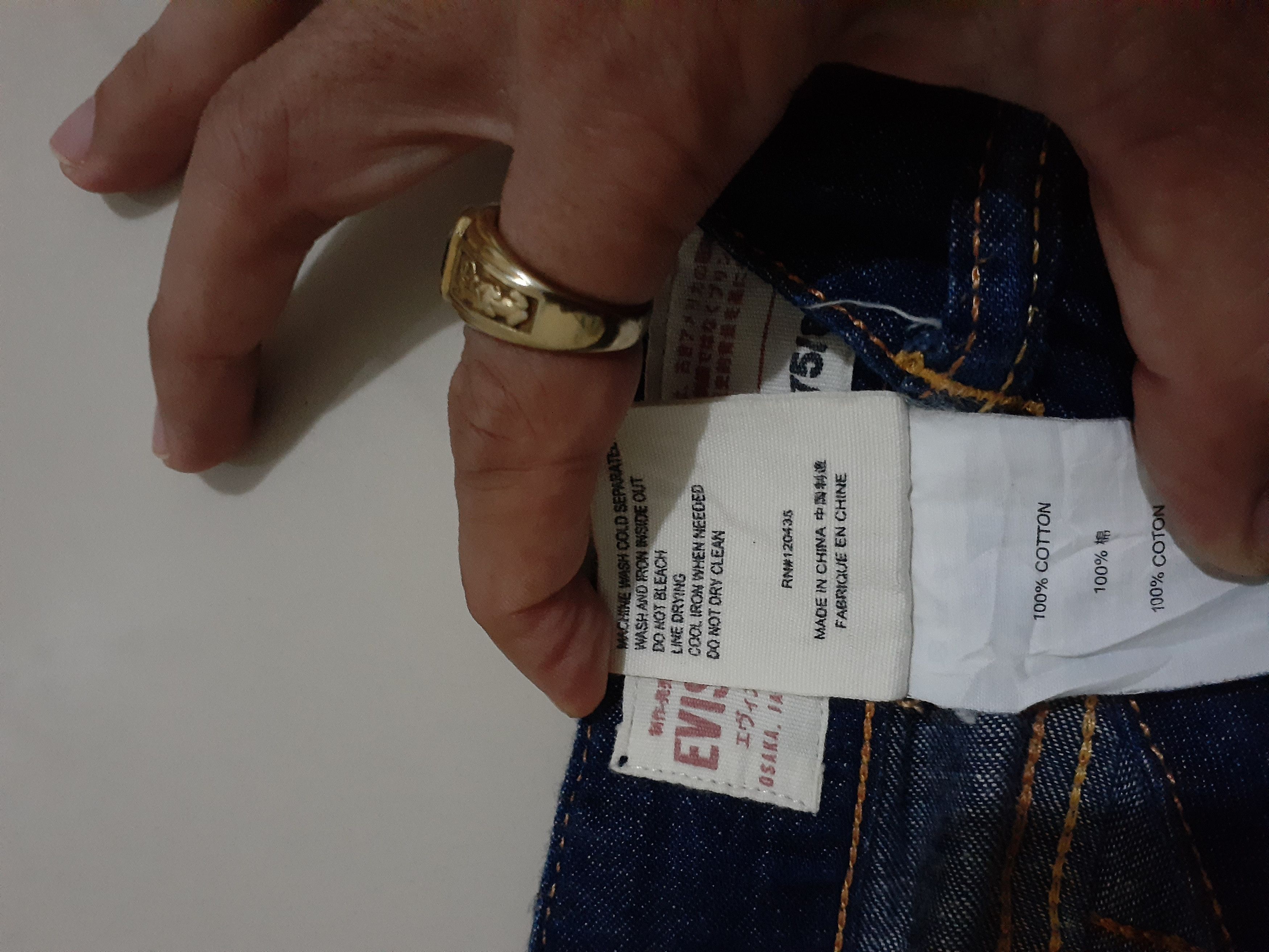 Evisu Evisu Seagull Crotch Short Size US 34 / EU 50 - 10 Thumbnail