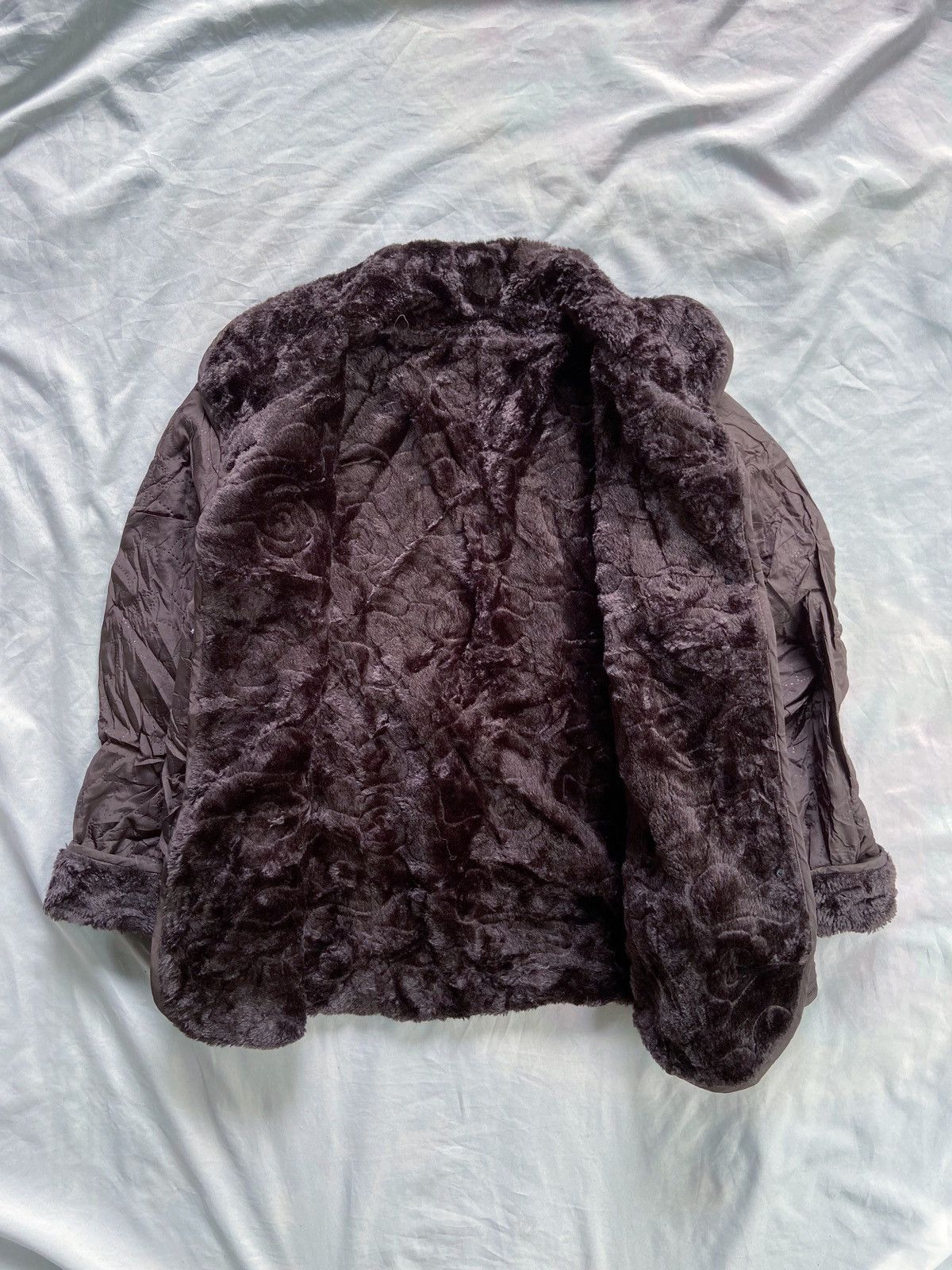 Japanese Brand JAPANESE THREE FLORA FAUX FUR JACKET Size US M / EU 48-50 / 2 - 2 Thumbnail