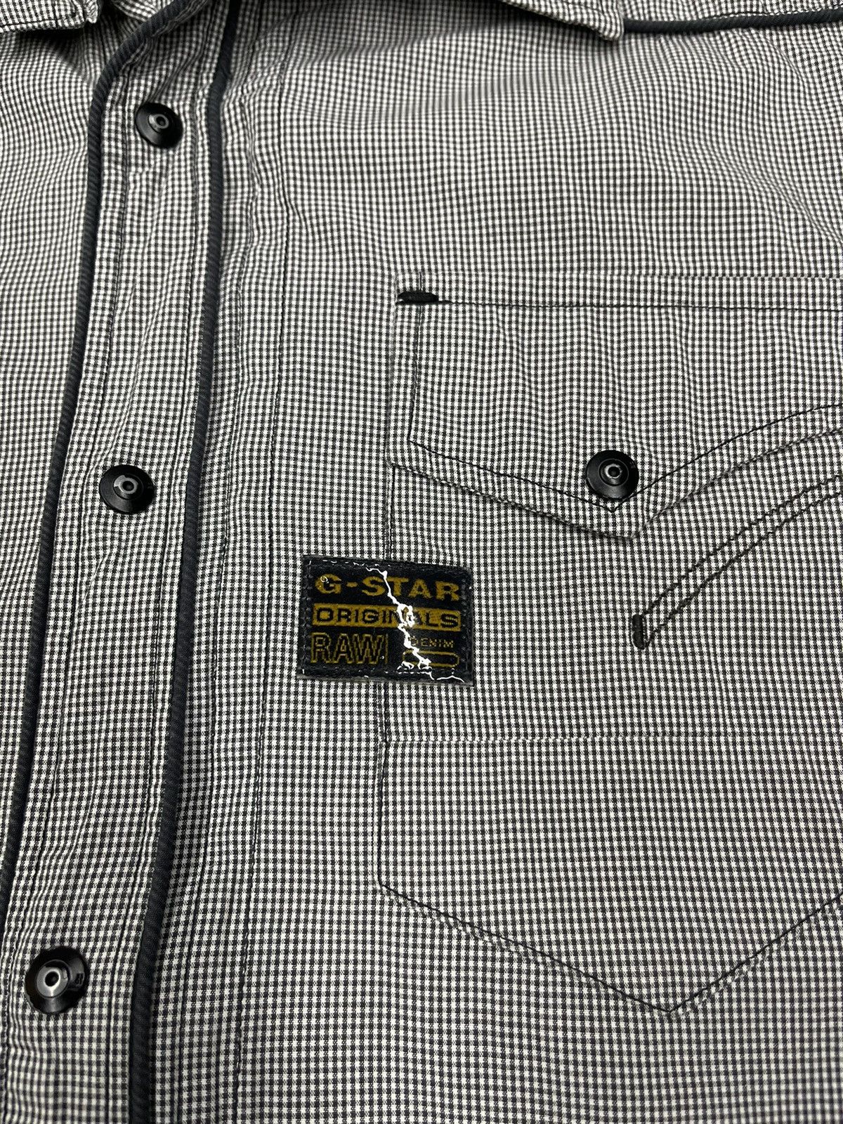 G-Star Vintage G Star Raw 3301 Shirt Big Logo Y2K Size L Size US L / EU 52-54 / 3 - 5 Thumbnail