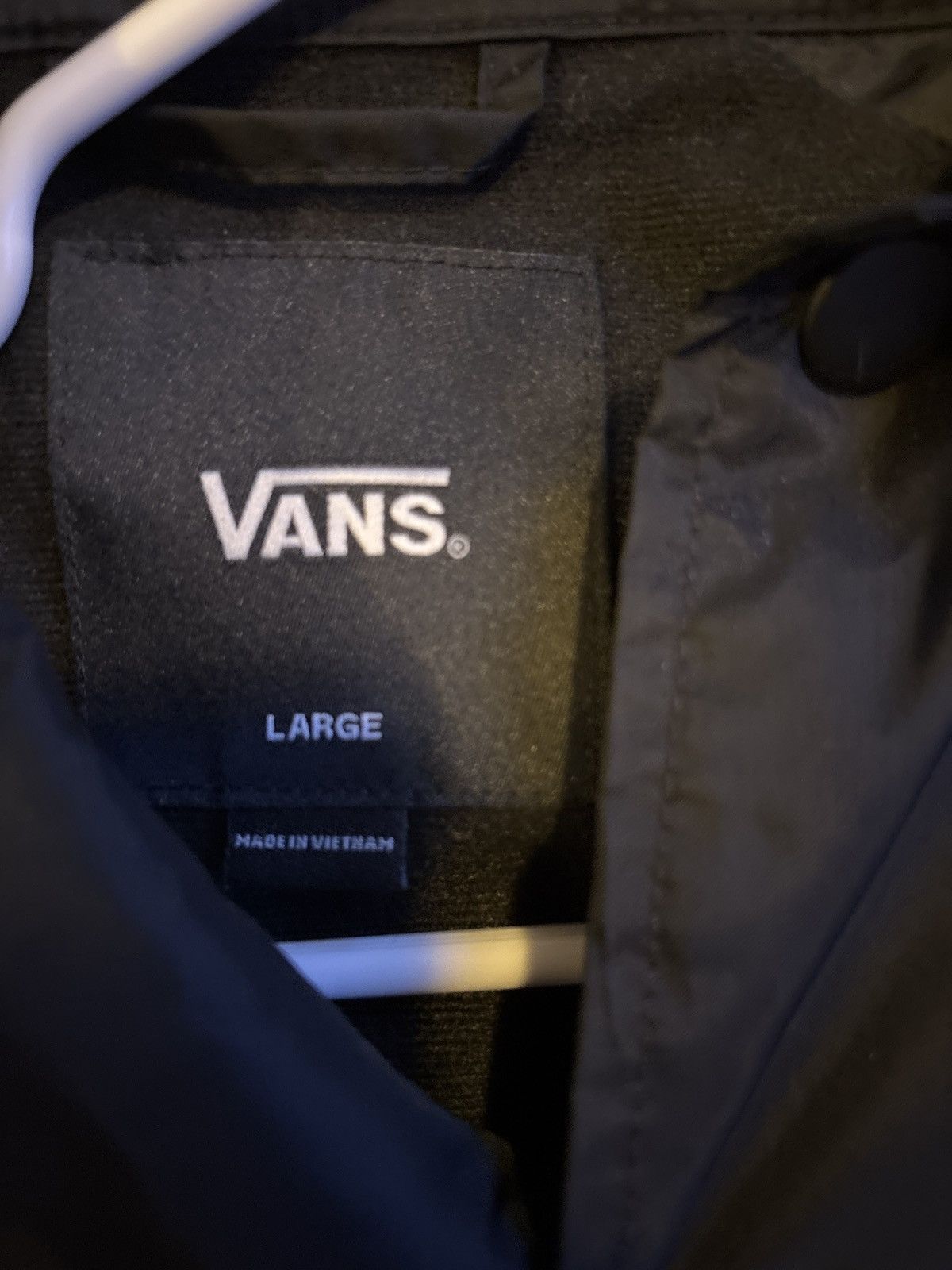 Vans Vans light weight collard jacket Size US L / EU 52-54 / 3 - 3 Thumbnail