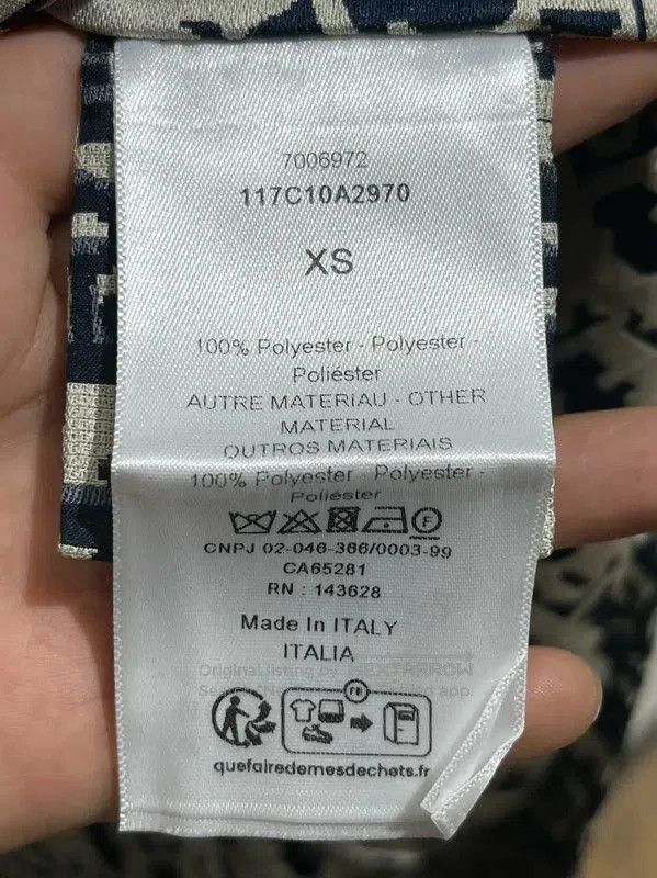 Dior Dior Women's Hooded Rain Jacket in Blue . Size XS / US 0-2 / IT 36-38 - 6 Thumbnail