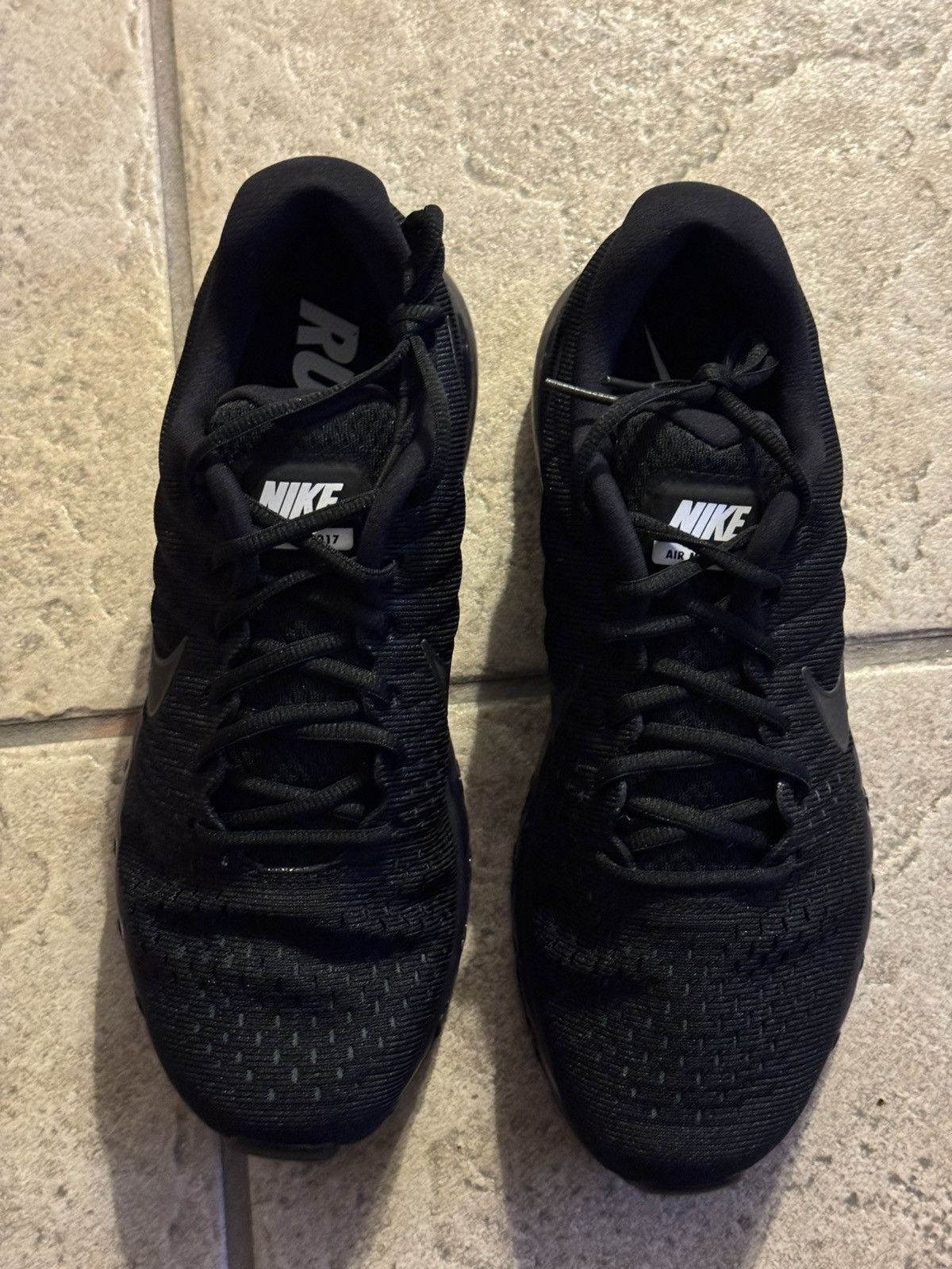 Nike Air Max 2017 Triple Black Size US 9.5 / EU 42-43 - 1 Thumbnail