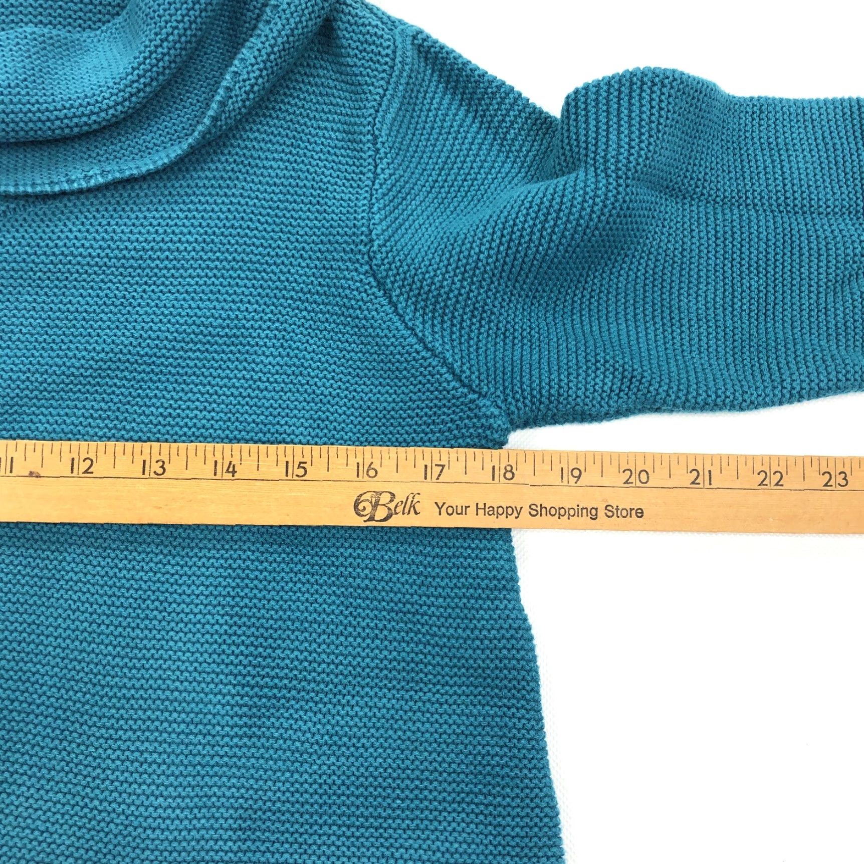 Habitat Habitat clothes to live in Women’s Teal Knit Cowl Neck Tunic Sweater Size S Size S / US 4 / IT 40 - 5 Thumbnail