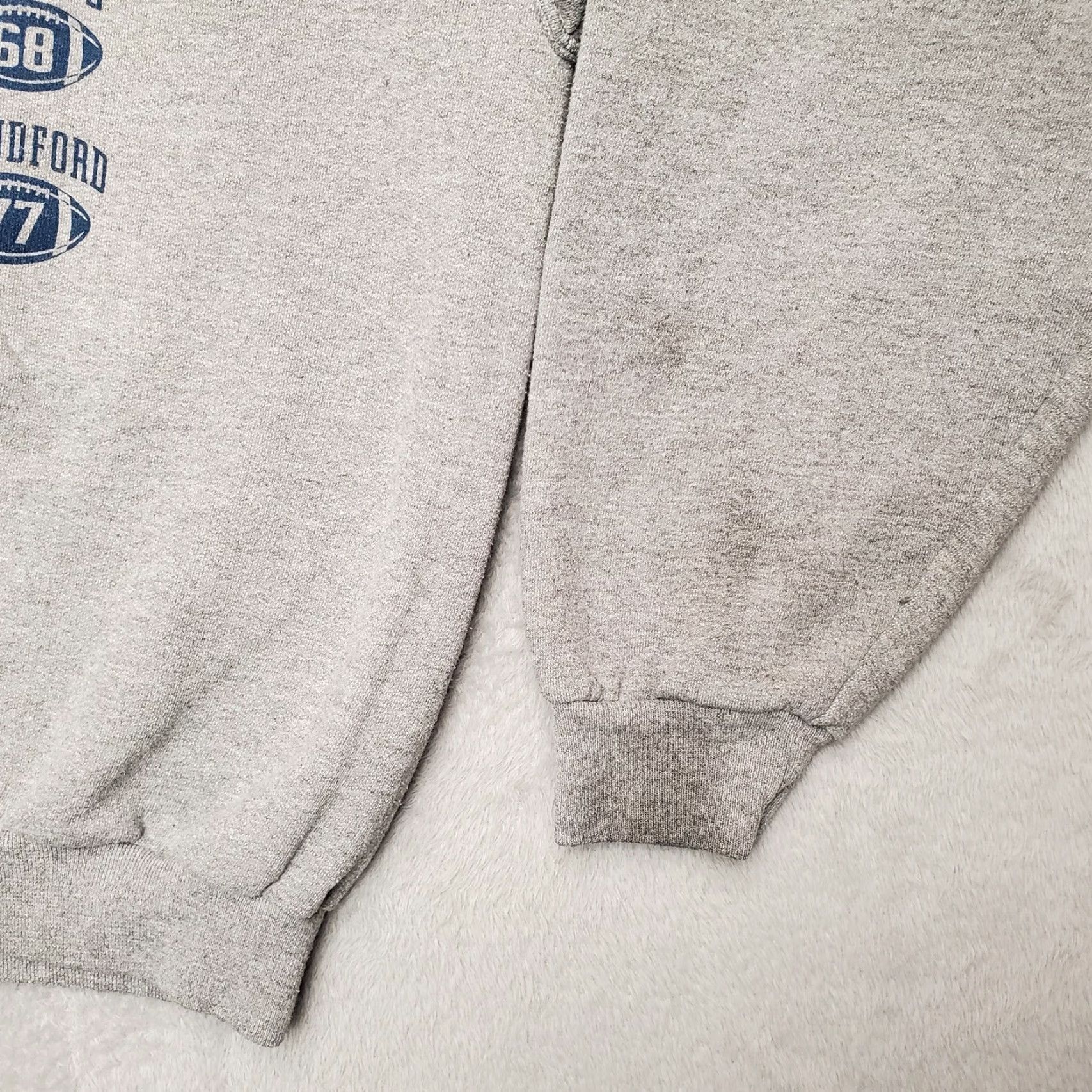 Jerzees VINTAGE Louisville Football Sweatshirt Mens XL Gray Y2K 2003 Highschool Crewneck Size US XL / EU 56 / 4 - 6 Thumbnail