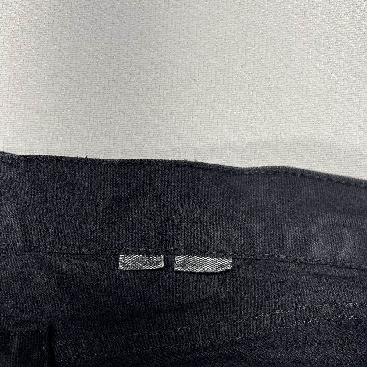 Vintage Loomstate Pants Black Straight Canvas Workwear Utility Firm Size US 32 / EU 48 - 10 Thumbnail