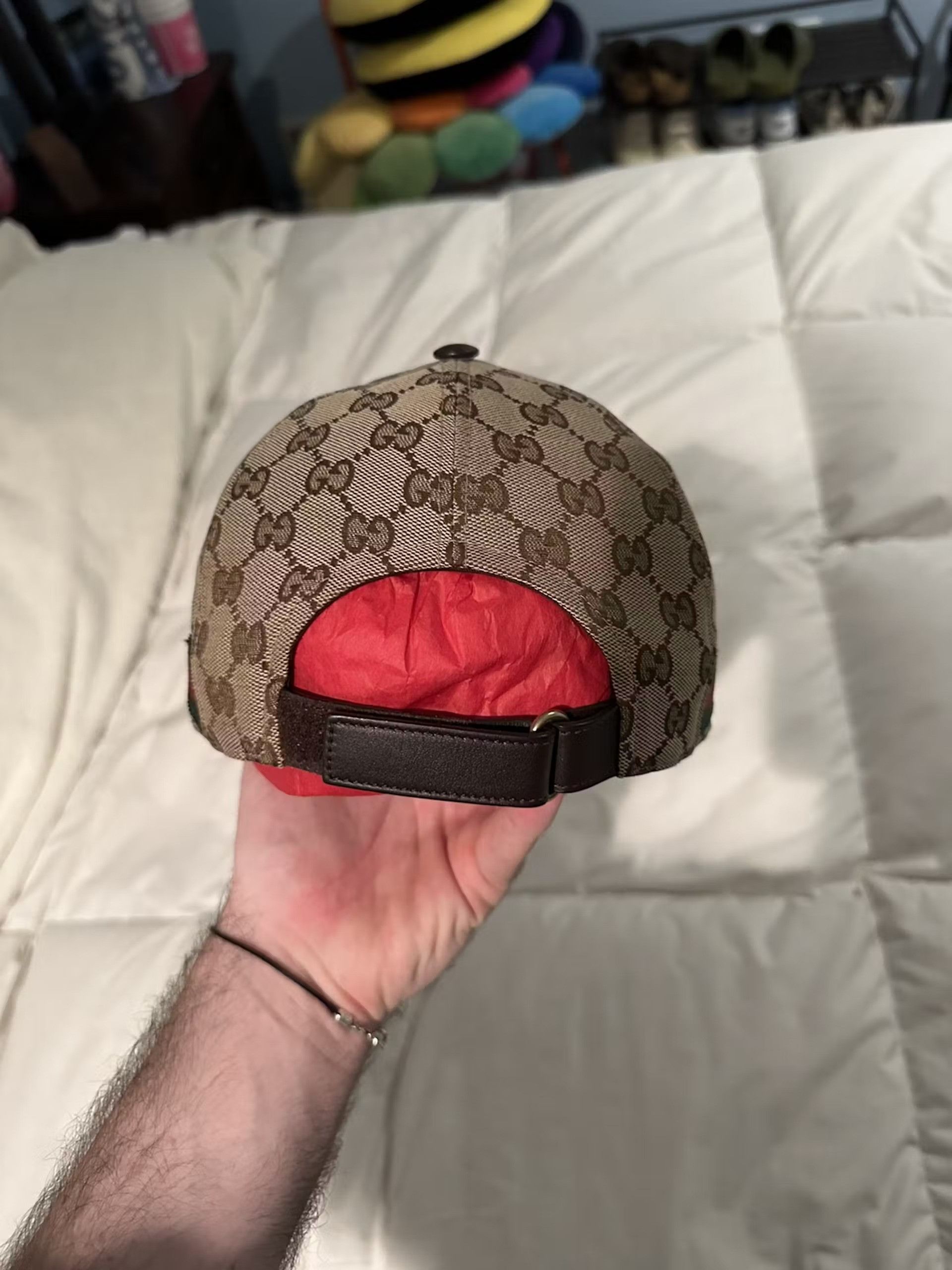 Gucci Gucci GG Canvas Baseball Cap Hat Size Large Size ONE SIZE - 4 Thumbnail