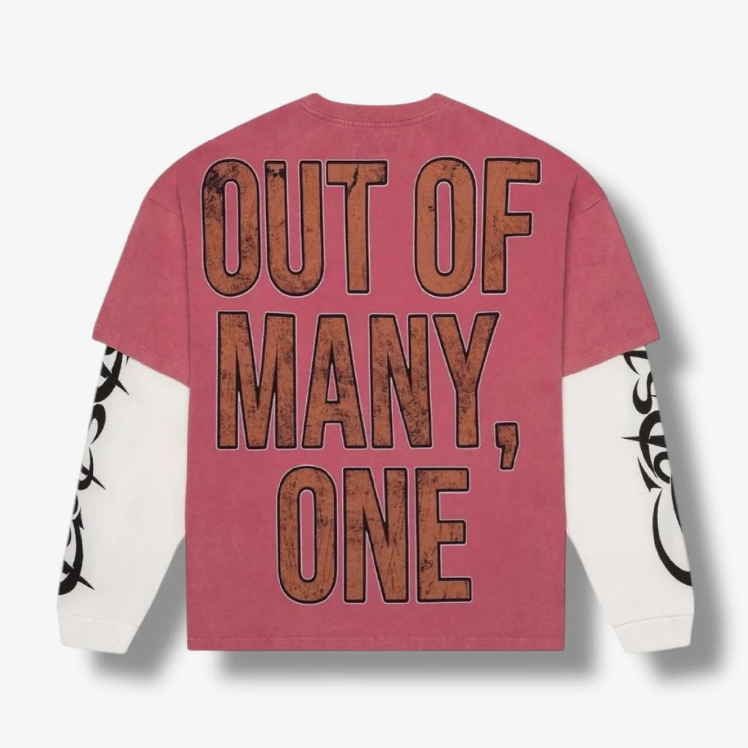 Godspeed Godspeed 'Space Traveler Layered' LS Pink Tee Size US M / EU 48-50 / 2 - 2 Thumbnail