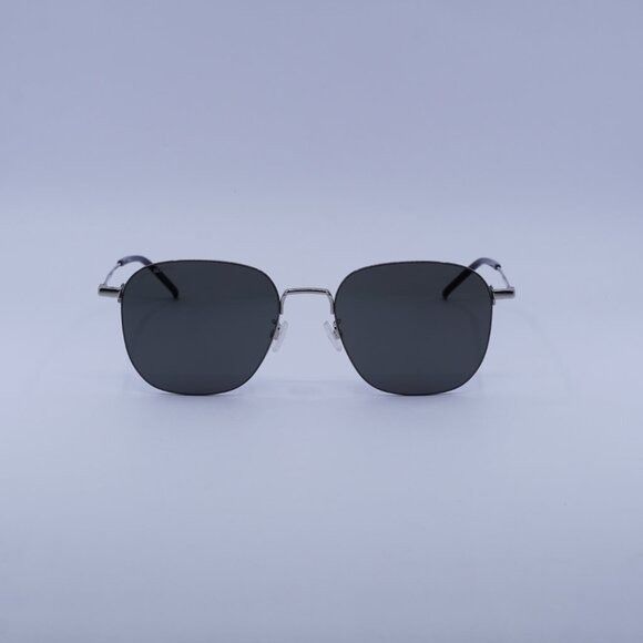 Saint Laurent Paris Saint Laurent SL388/K WIRE 001 Sunglasses Silver Square Size ONE SIZE - 6 Thumbnail