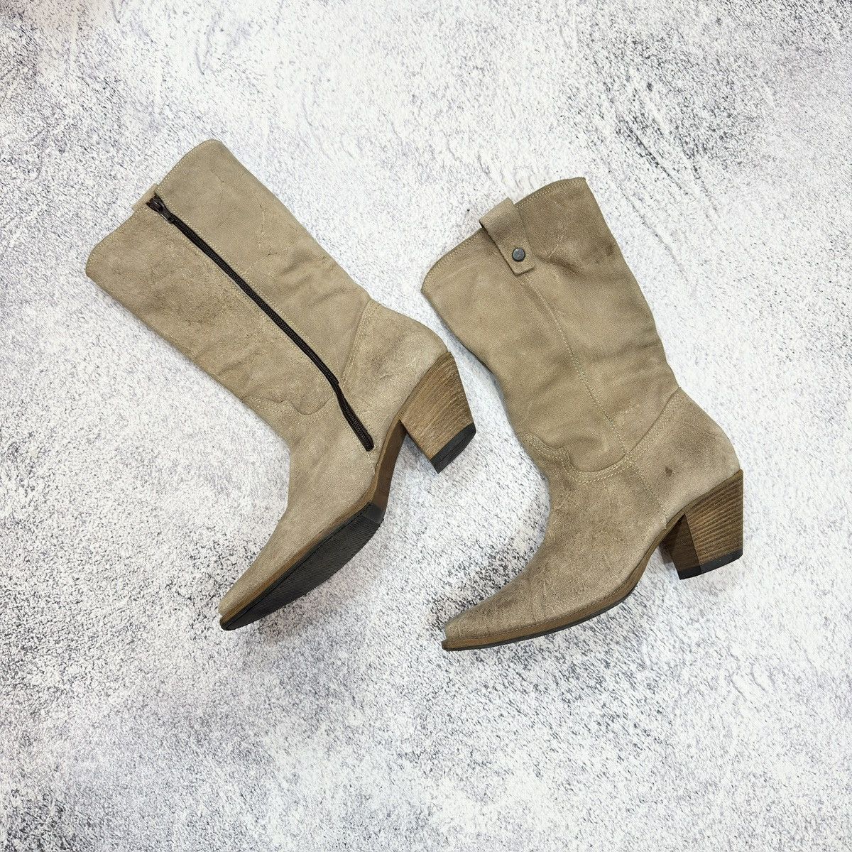 Cowboy Equipment × MoMA Moma Western Cowboy Boots US9 UK6 EU39 25cm Size US 9 / IT 39 - 1 Thumbnail