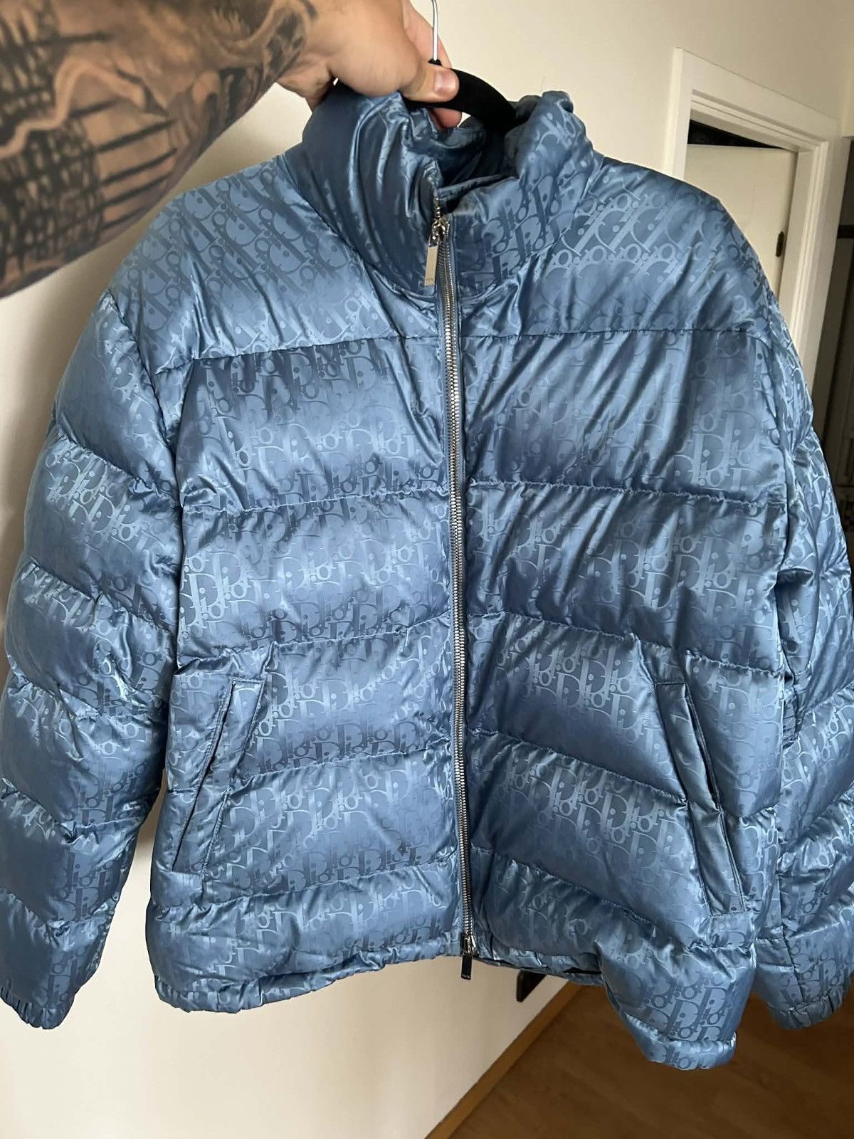Dior Dior oblique puffer jacket Size US L / EU 52-54 / 3 - 3 Thumbnail