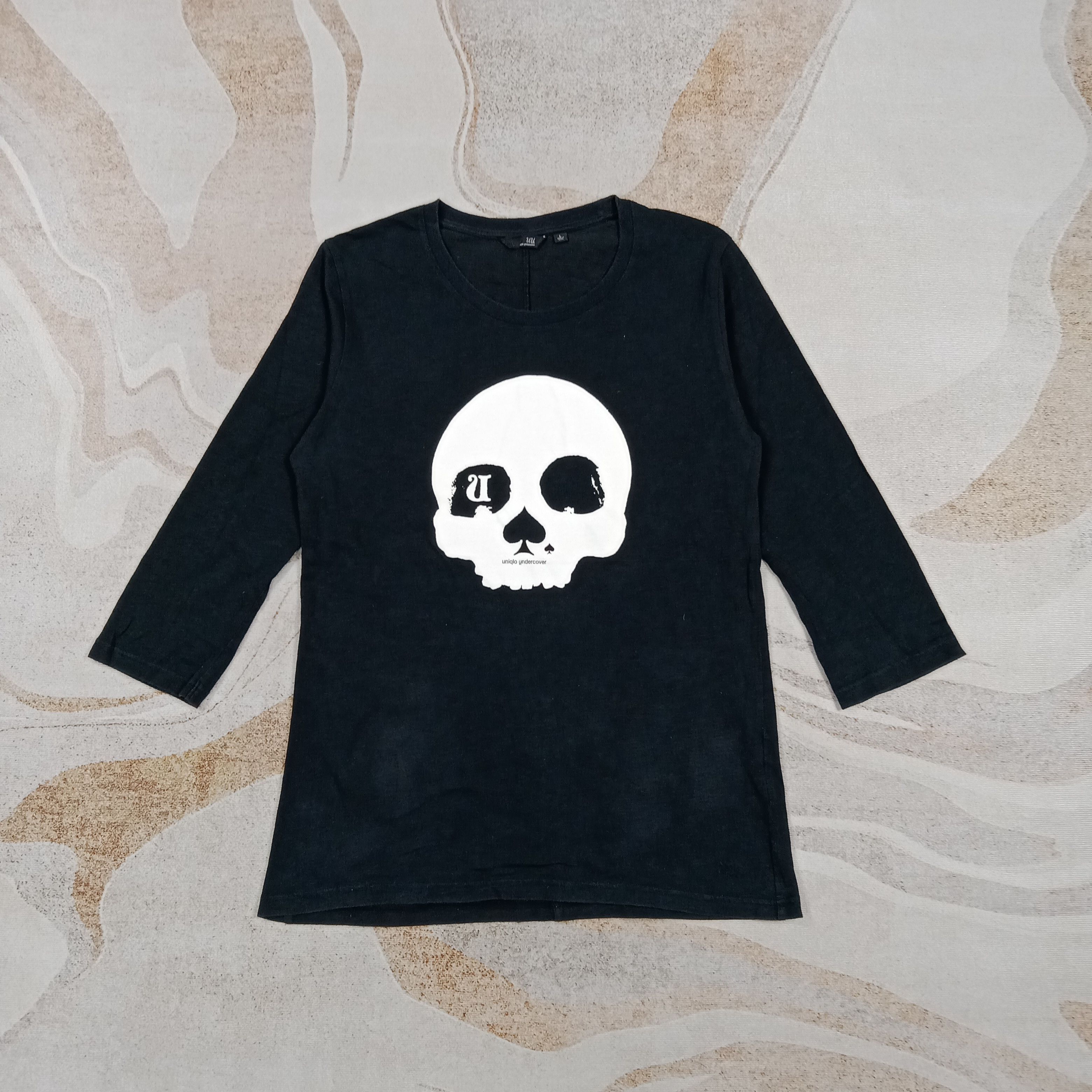 Undercover × Uniqlo Uniqlo X Undercover Japanese Streetwear Skull Tshirt C285N19 Size S / US 4 / IT 40 - 1 Thumbnail