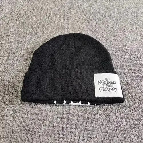 Other The Nightmare Before Christmas Beanie Hat Black Size ONE SIZE - 2 Thumbnail