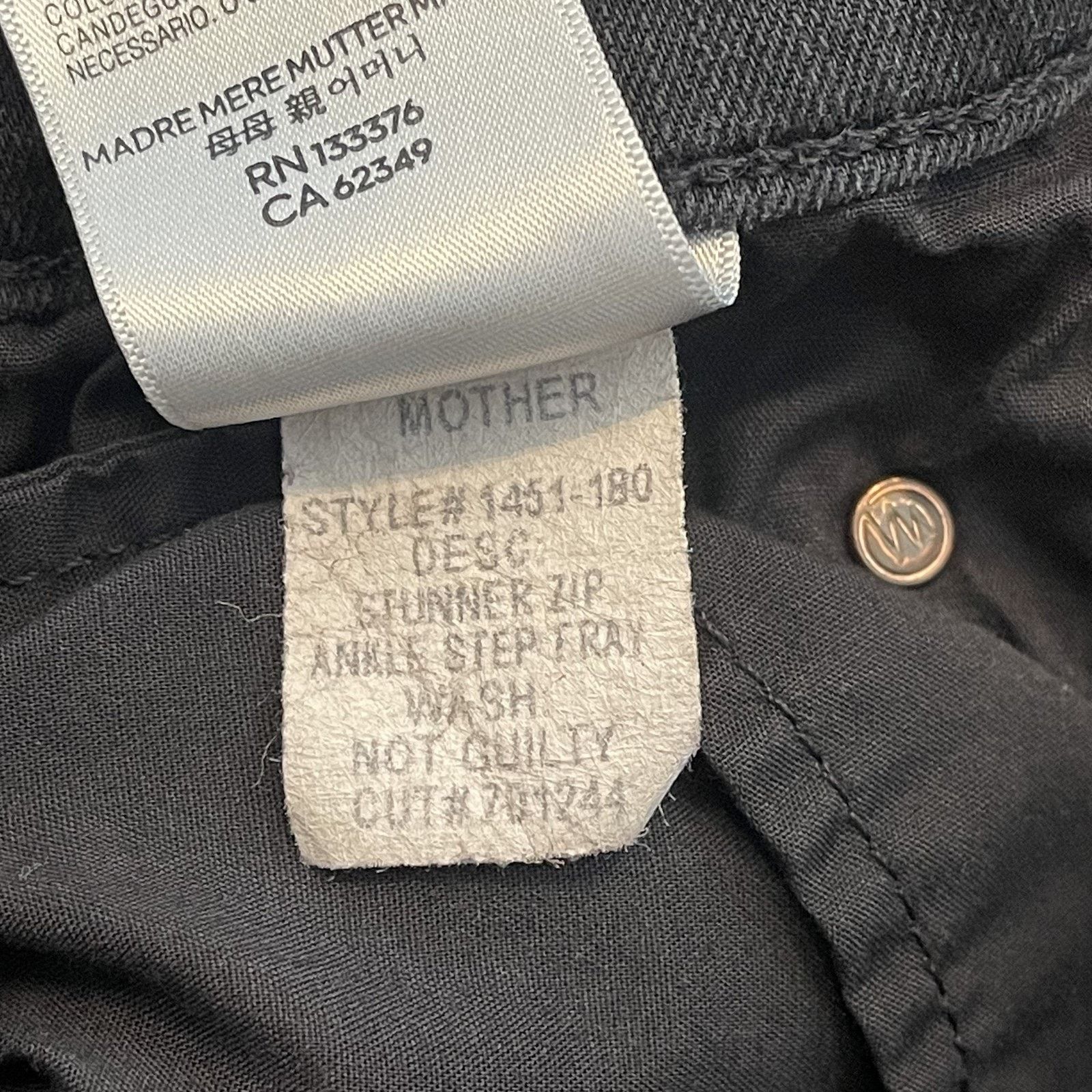 MOTHER Mother Jeans 27 Stunner Zip Ankle Step Fray Not Guilty Denim Size 27" / US 4 / IT 40 - 10 Thumbnail