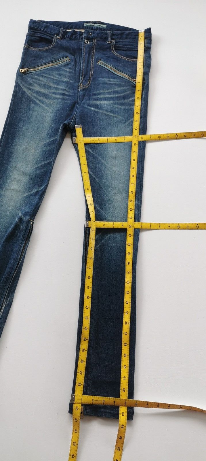 AG Adriano Goldschmied Adriano Goldschmied Article Cord Japan Zip Up Denim erd Size US 31 - 14 Thumbnail