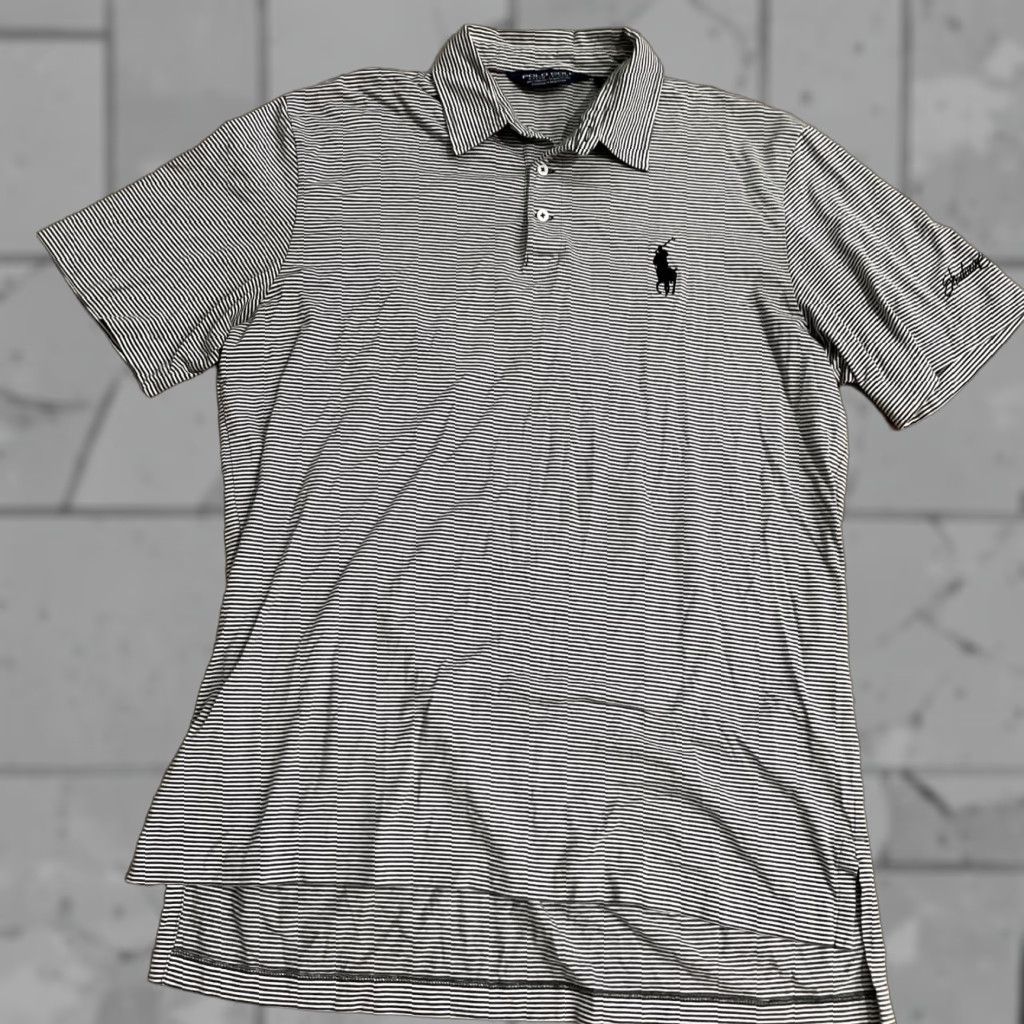 Polo Ralph Lauren Polo Ralph Lauren Polo Golf Shirt Mens L Striped 100% Pima Cotton Multicolor Golf Shirt L Mens Size US L / EU 52-54 / 3 - 1 Thumbnail