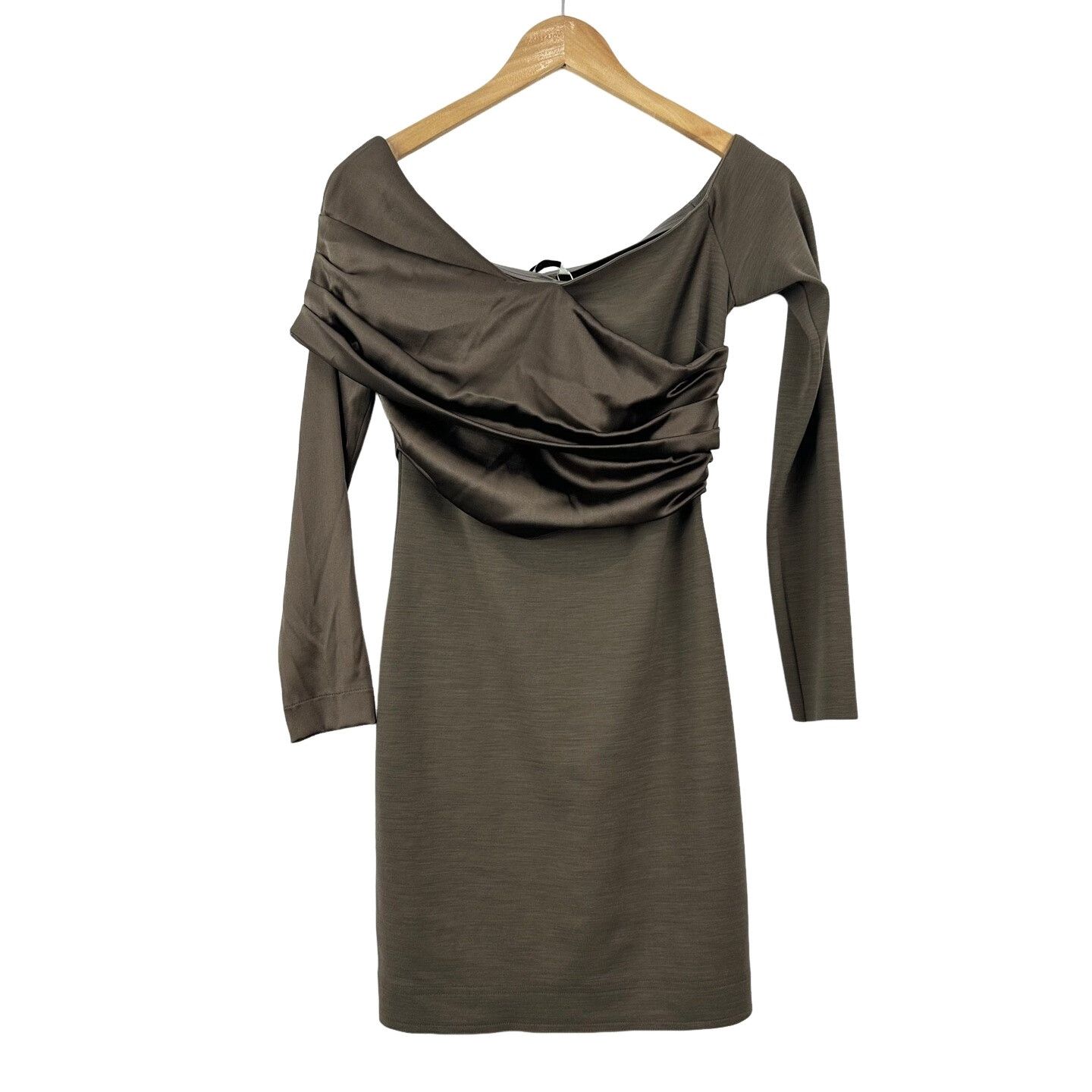 Fendi Fendi Draped Ruched Mini Dress IT 40 Size S / US 4 / IT 40 - 1 Thumbnail