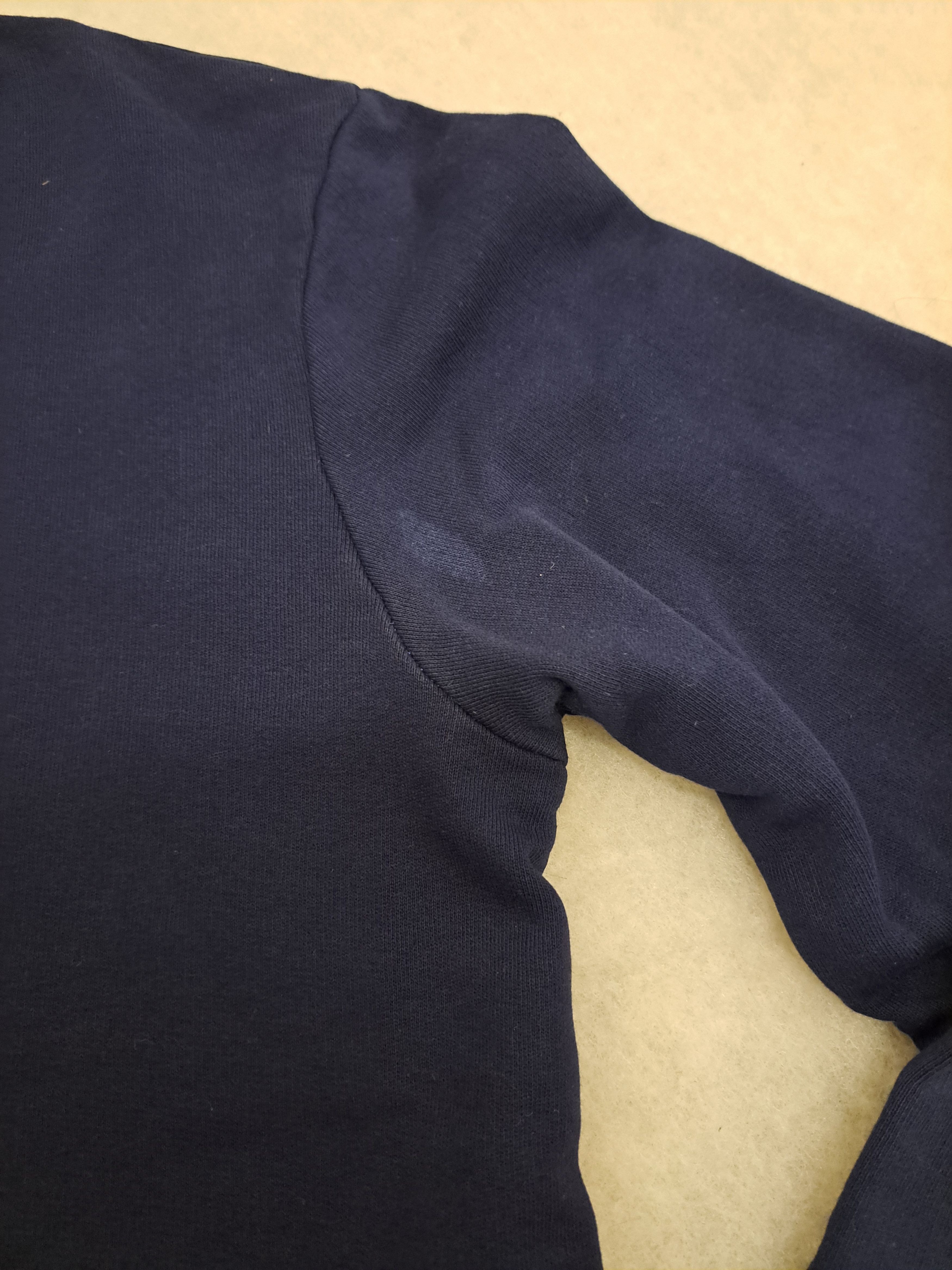 Versace Navy big logo sweatshirt Versace Collection, crewneck L Size US L / EU 52-54 / 3 - 8 Thumbnail