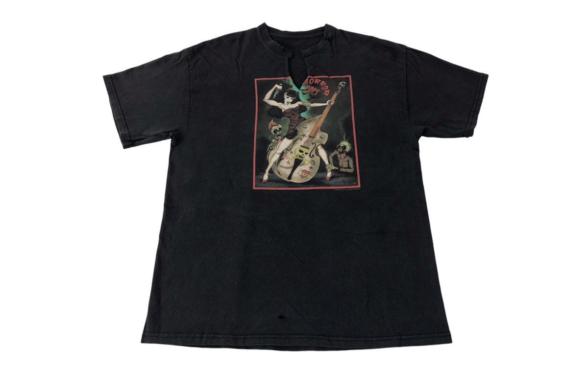 Band Tees Horror Pops Punk Band Skull Musician 08’ Machete Printed Tee Size US M / EU 48-50 / 2 - 2 Thumbnail