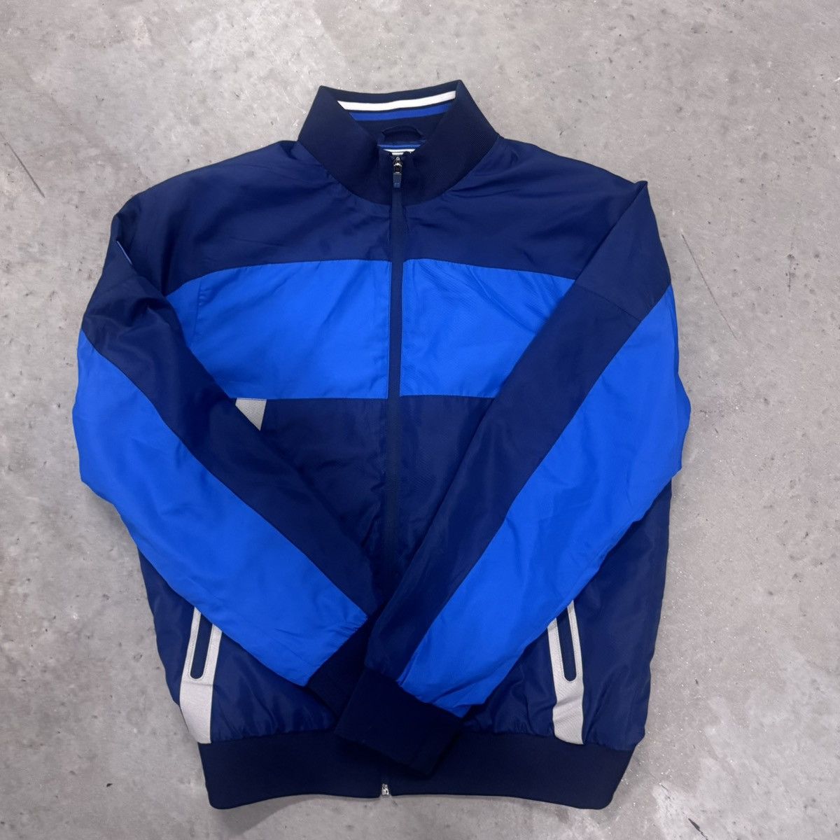 Superdry Superdry Sports Athletic Bomber Jacket-Royal Blue - Size L Size US L / EU 52-54 / 3 - 2 Thumbnail