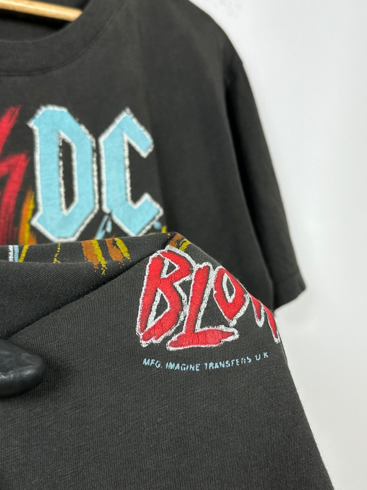 AC/DC 1988 Vintage AC/DC Blow Up Your Video Rare Band T-Shirt Size US S / EU 44-46 / 1 - 9 Thumbnail