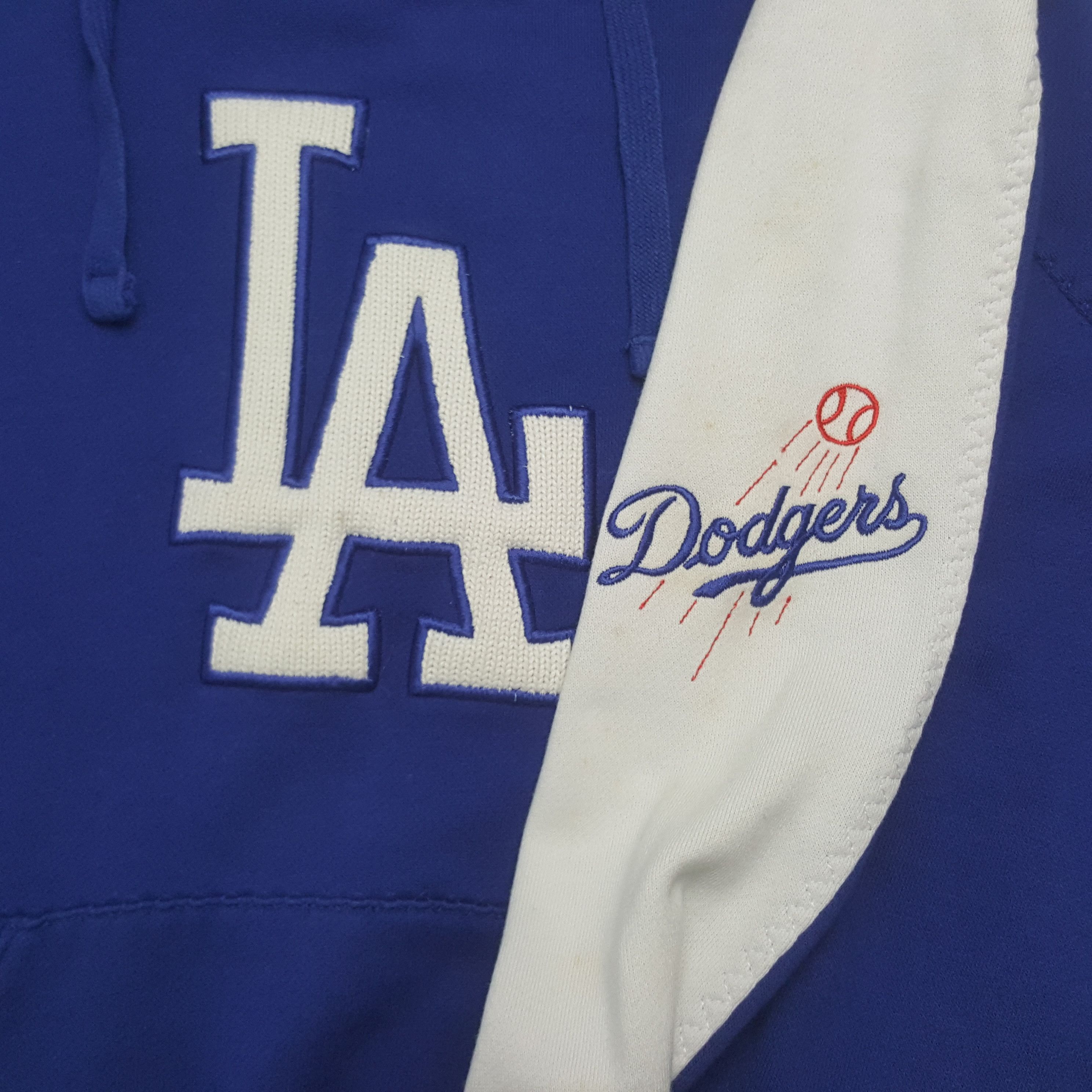 MLB Vintage Los Angeles Dodgers Baseball Team Hoodies C296N27 Size US XL / EU 56 / 4 - 6 Thumbnail