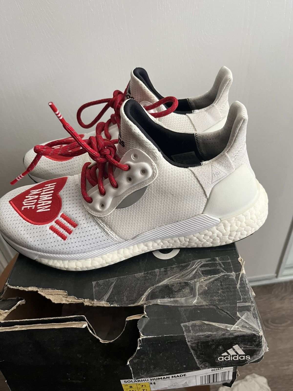 Human Made Size 8 - adidas HUMAN MADE x Solar Hu Love Size US 8 / EU 41 - 7 Thumbnail