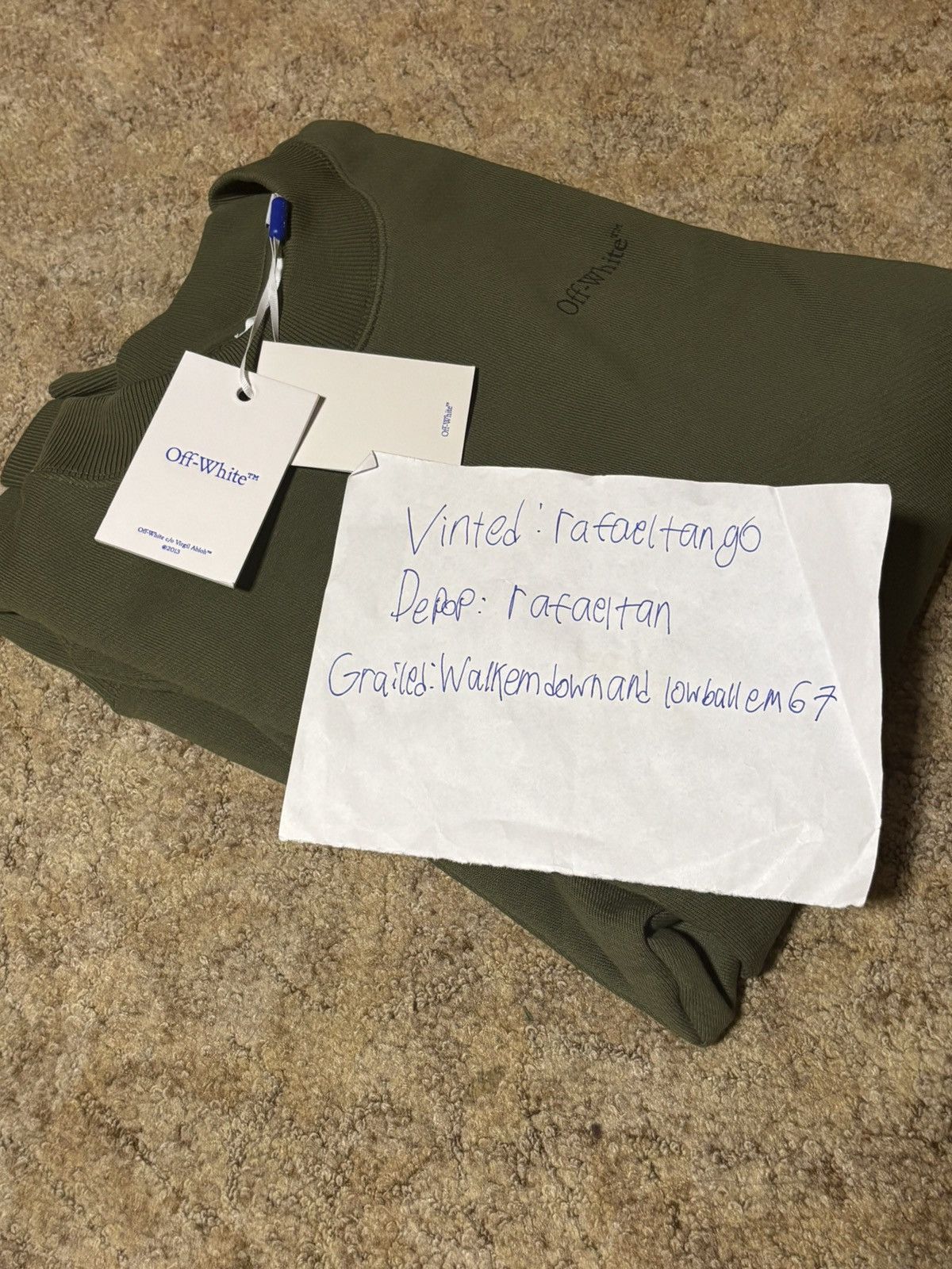 Off-White Off white sweater pixel arrow Size US M / EU 48-50 / 2 - 11 Thumbnail