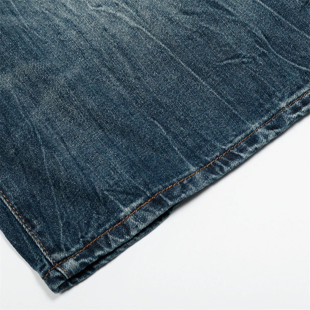 Jean Men's punk street distressed washed cracked denim shorts Size US 32 / EU 48 - 4 Thumbnail