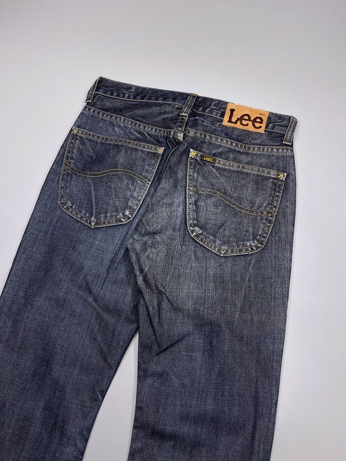Japanese Brand × Lee Flare Vintage Lee Japan Jeans Riders Bootcut Rare Size 29" - 2 Thumbnail