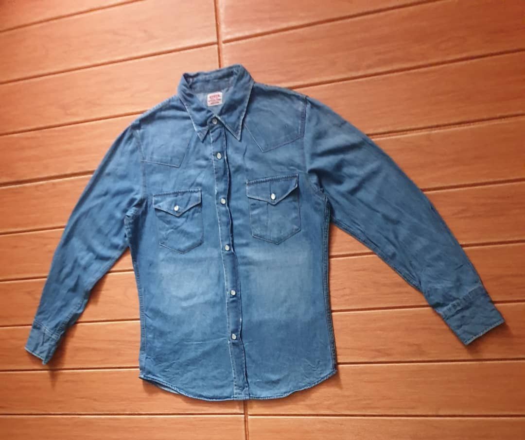 Edwin Edwin stonewash Japanese harajuku western shirt Size US M / EU 48-50 / 2 - 6 Thumbnail