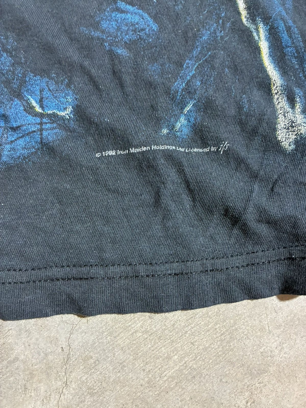 Other Vintage Iron Maiden Fear of the Dark 1992 bad t shirt faded Size US S / EU 44-46 / 1 - 3 Thumbnail