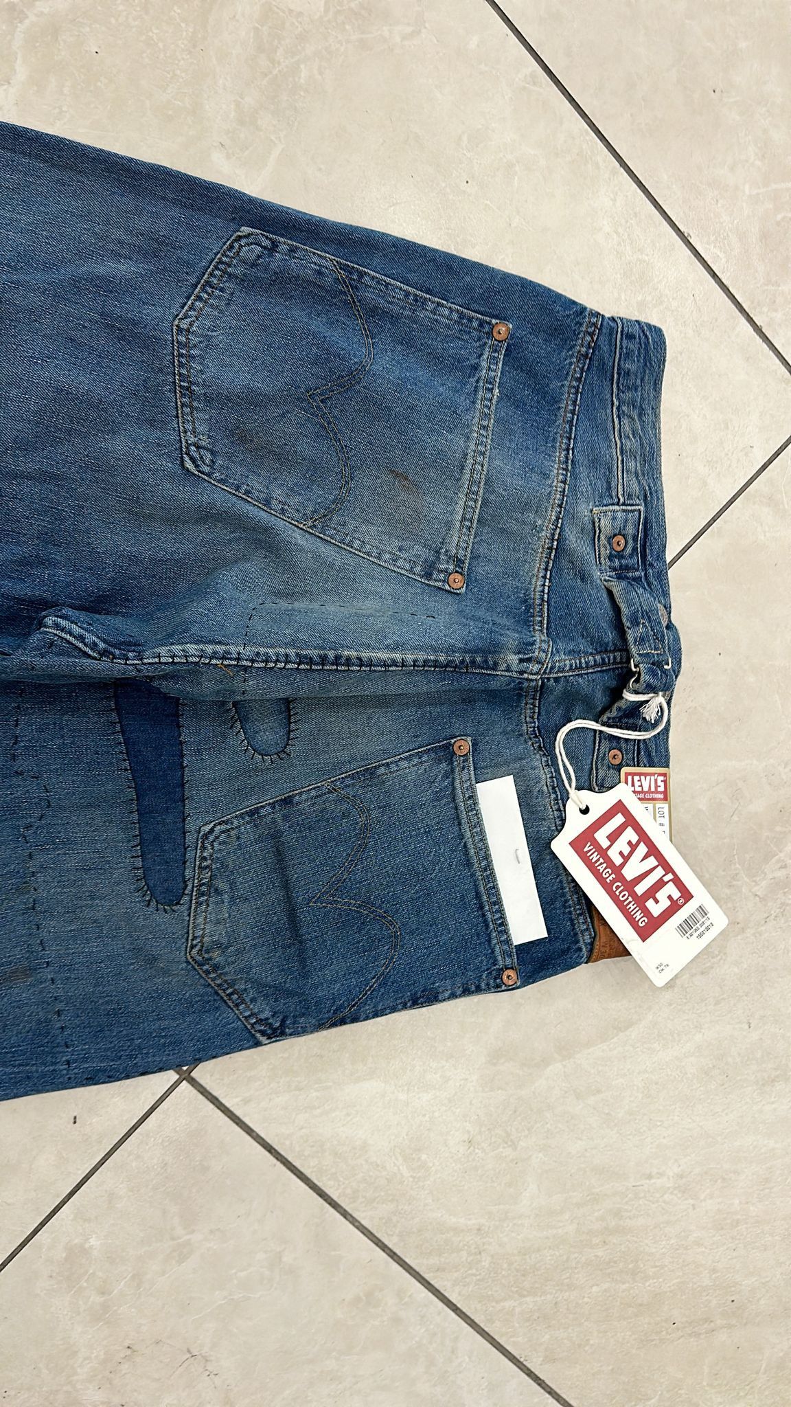 Levi's Vintage Clothing LVC Levi's Vintage Clothing 1915 501XX BigE Selvedge Jeans Size US 30 / EU 46 - 3 Thumbnail