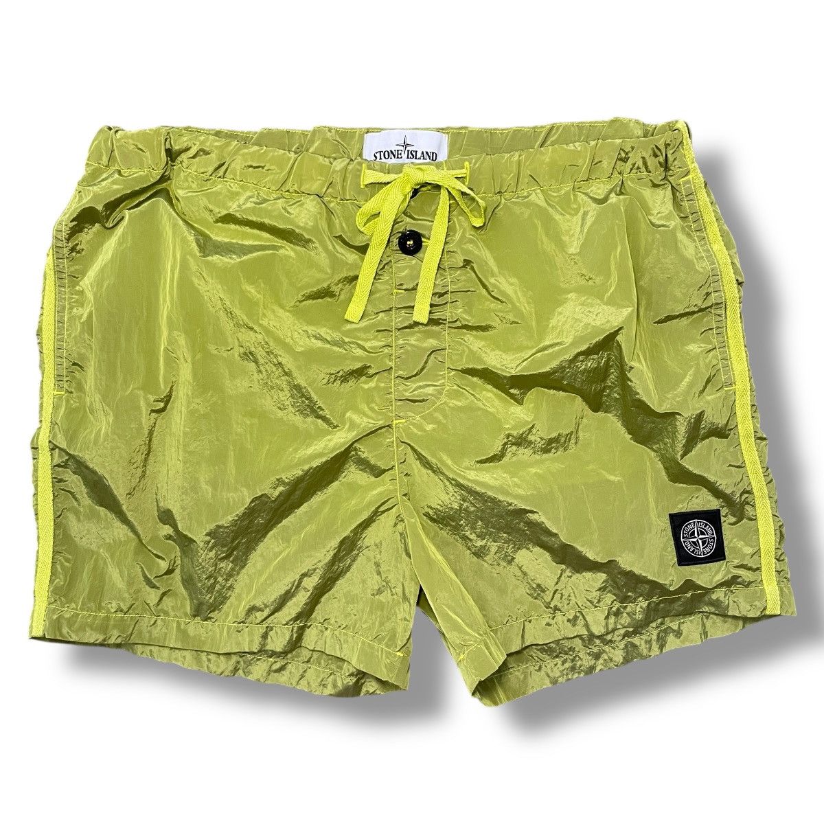Stone Island Stone Island Junior Compass Logo Swim Shorts Size US 34 / EU 50 - 2 Thumbnail